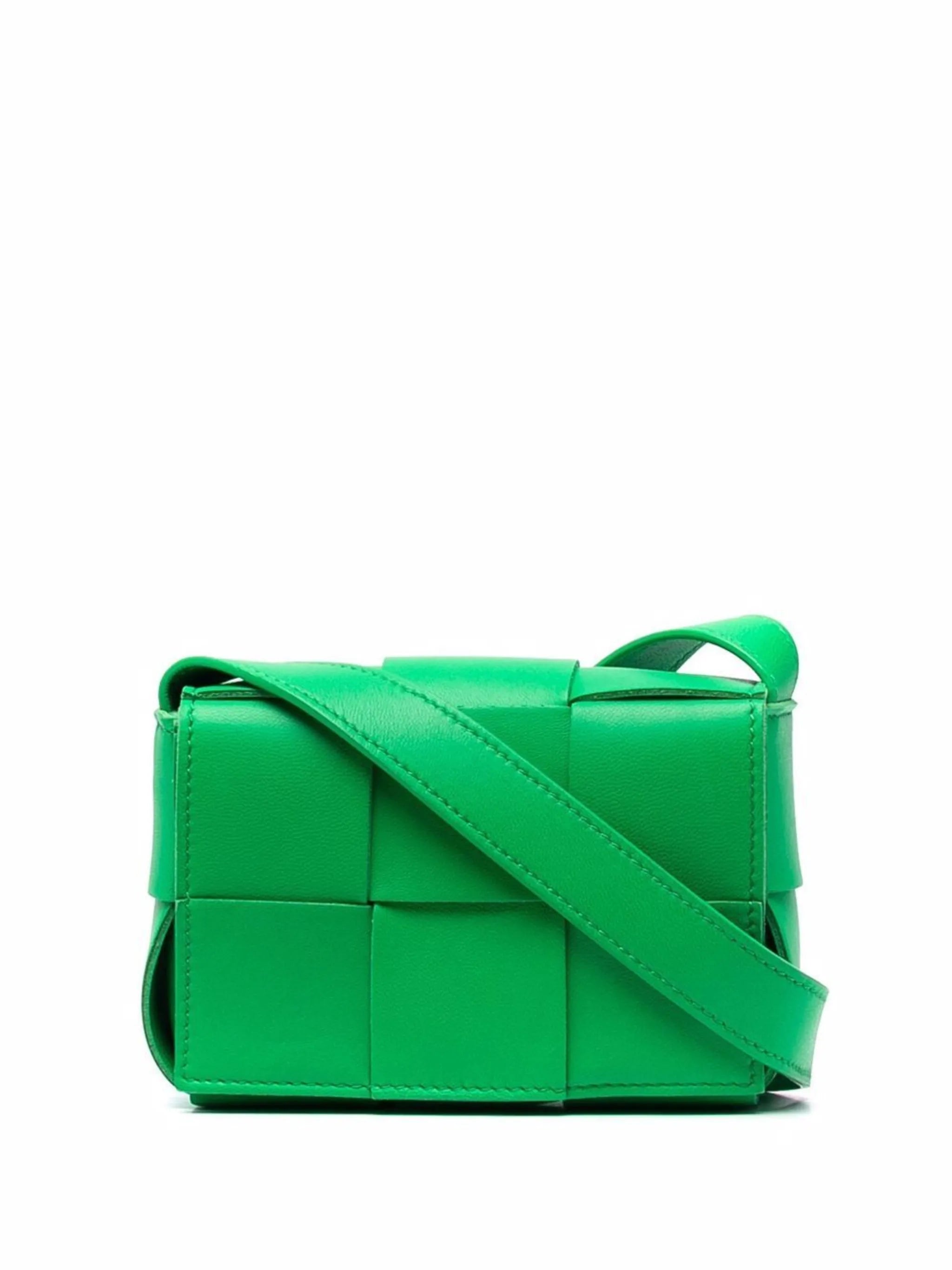 Intrecciato leather mini bag