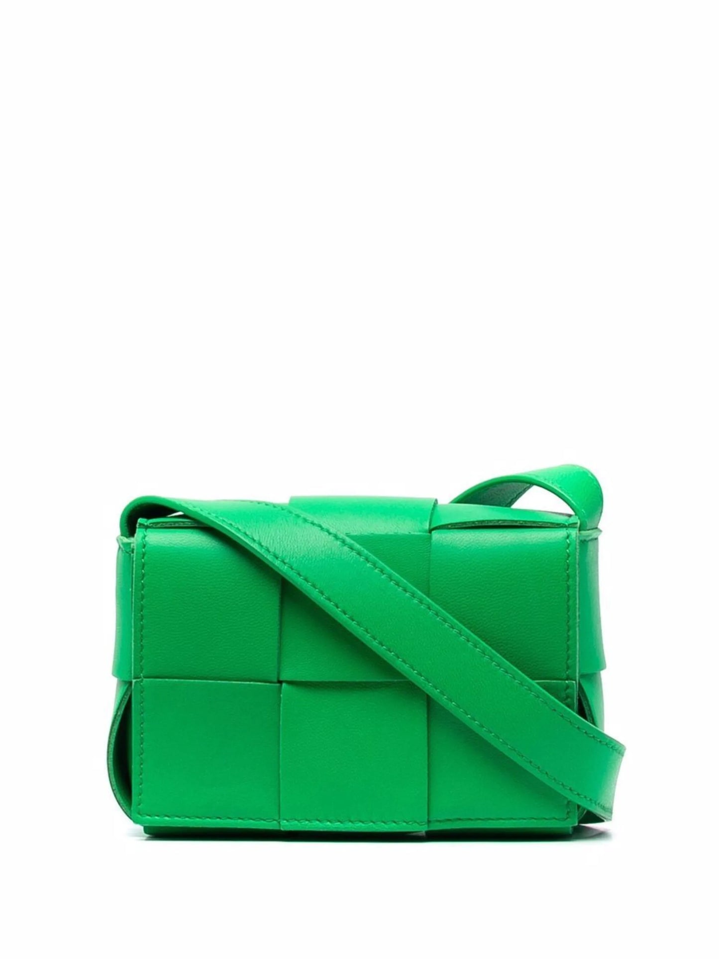 Intrecciato leather mini bag