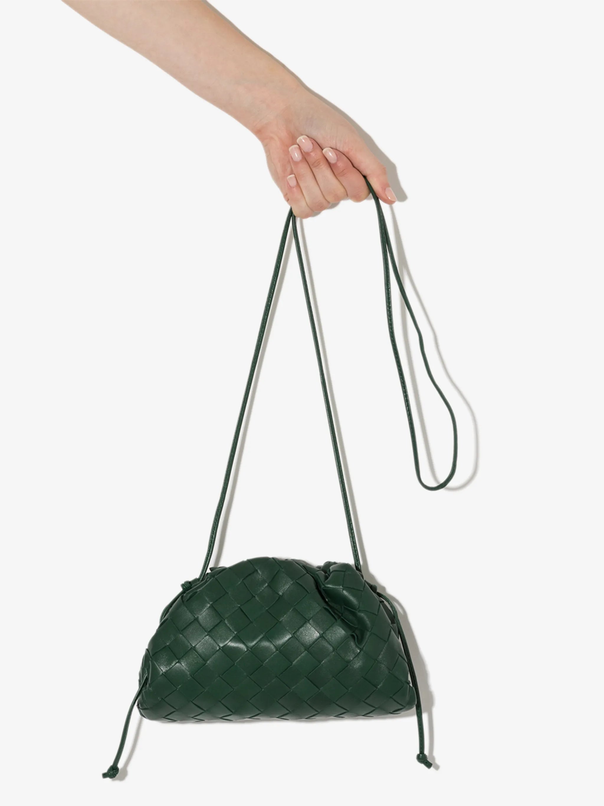 The Pouch Intrecciato bag
