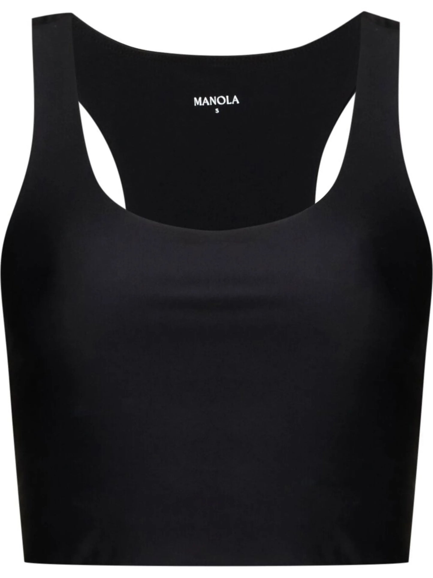 high-waisted logo patch leggings