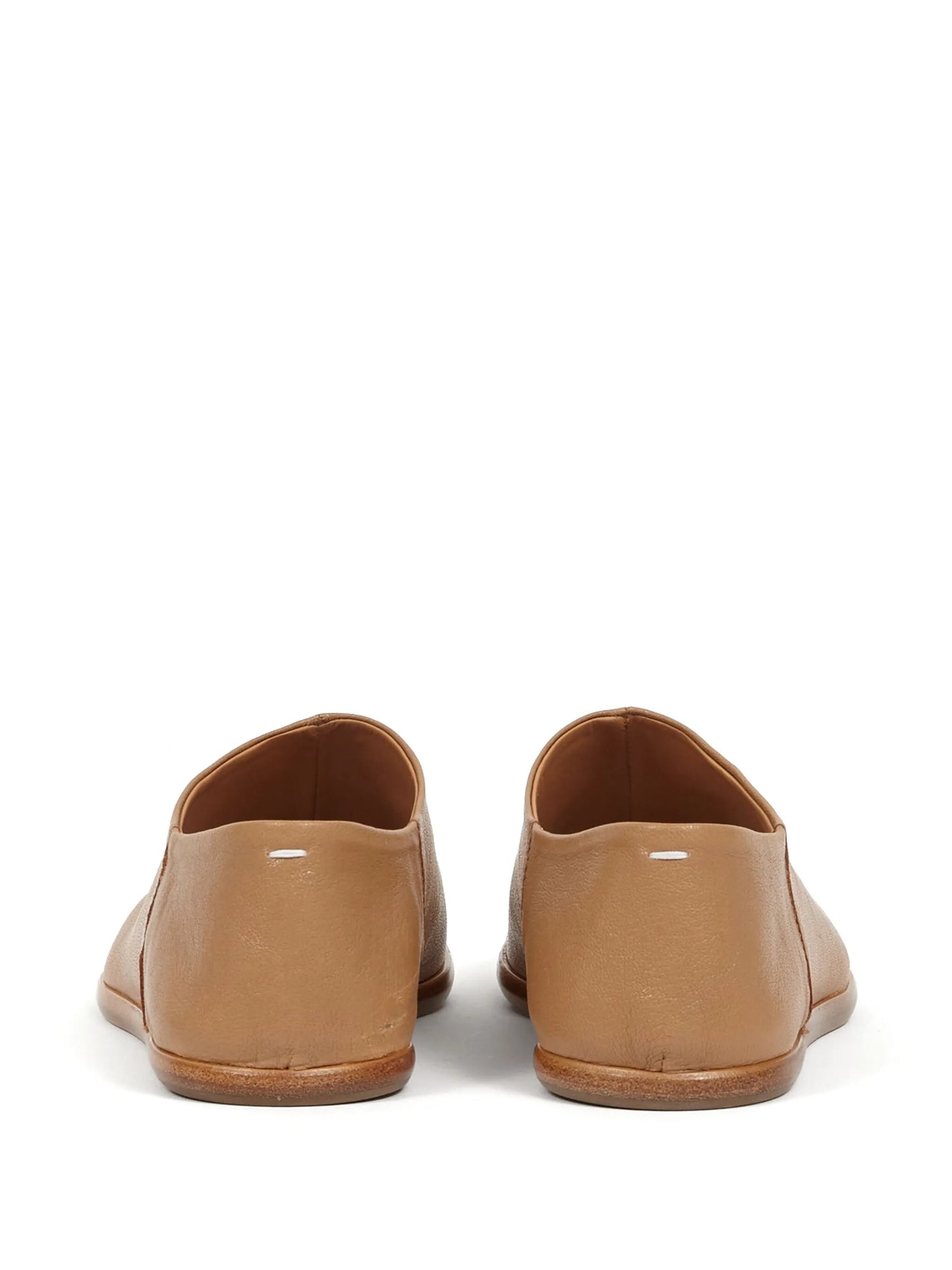 Tabi leather babouche shoes