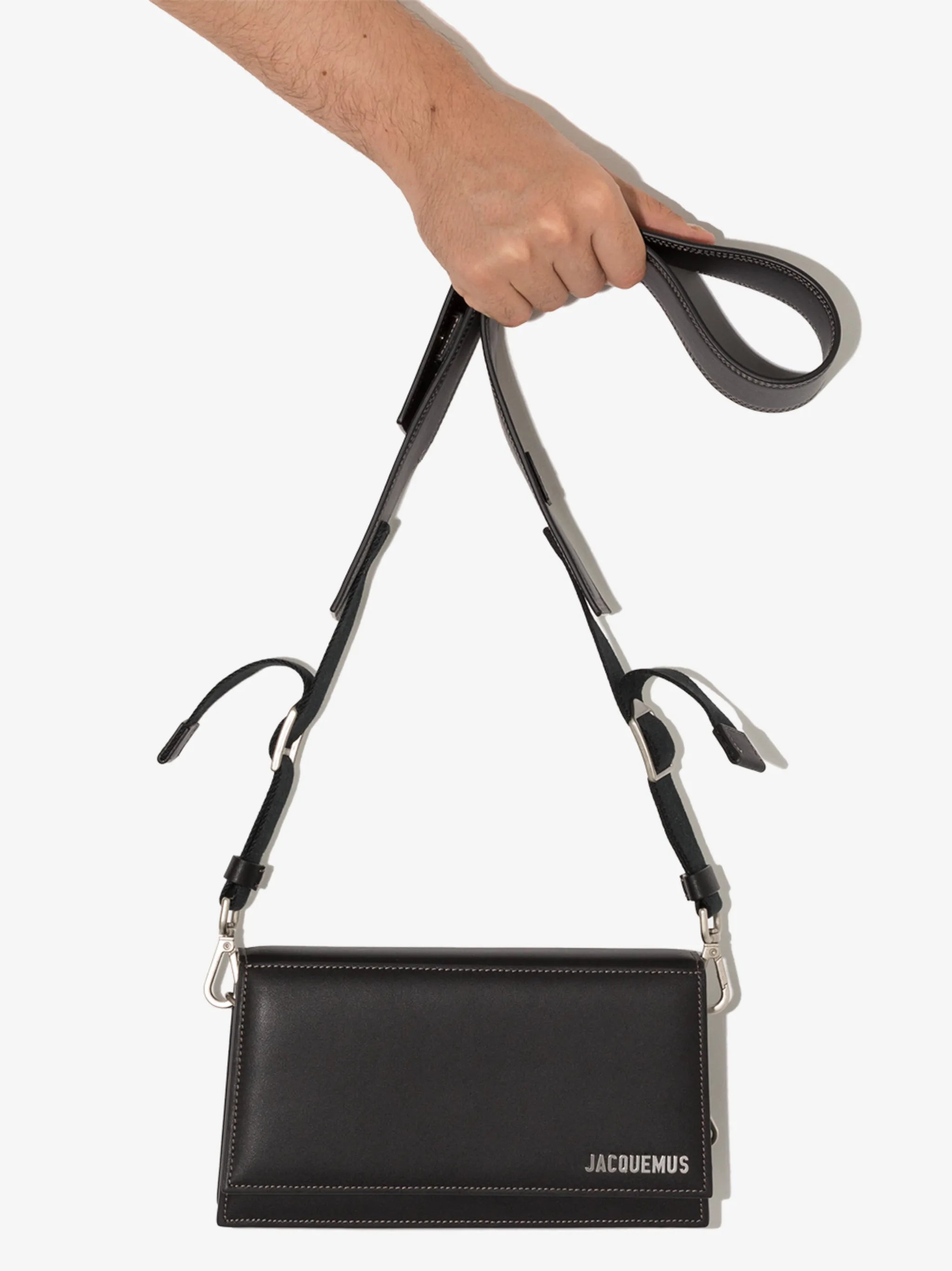Le Bambino homme flap crossbody bag