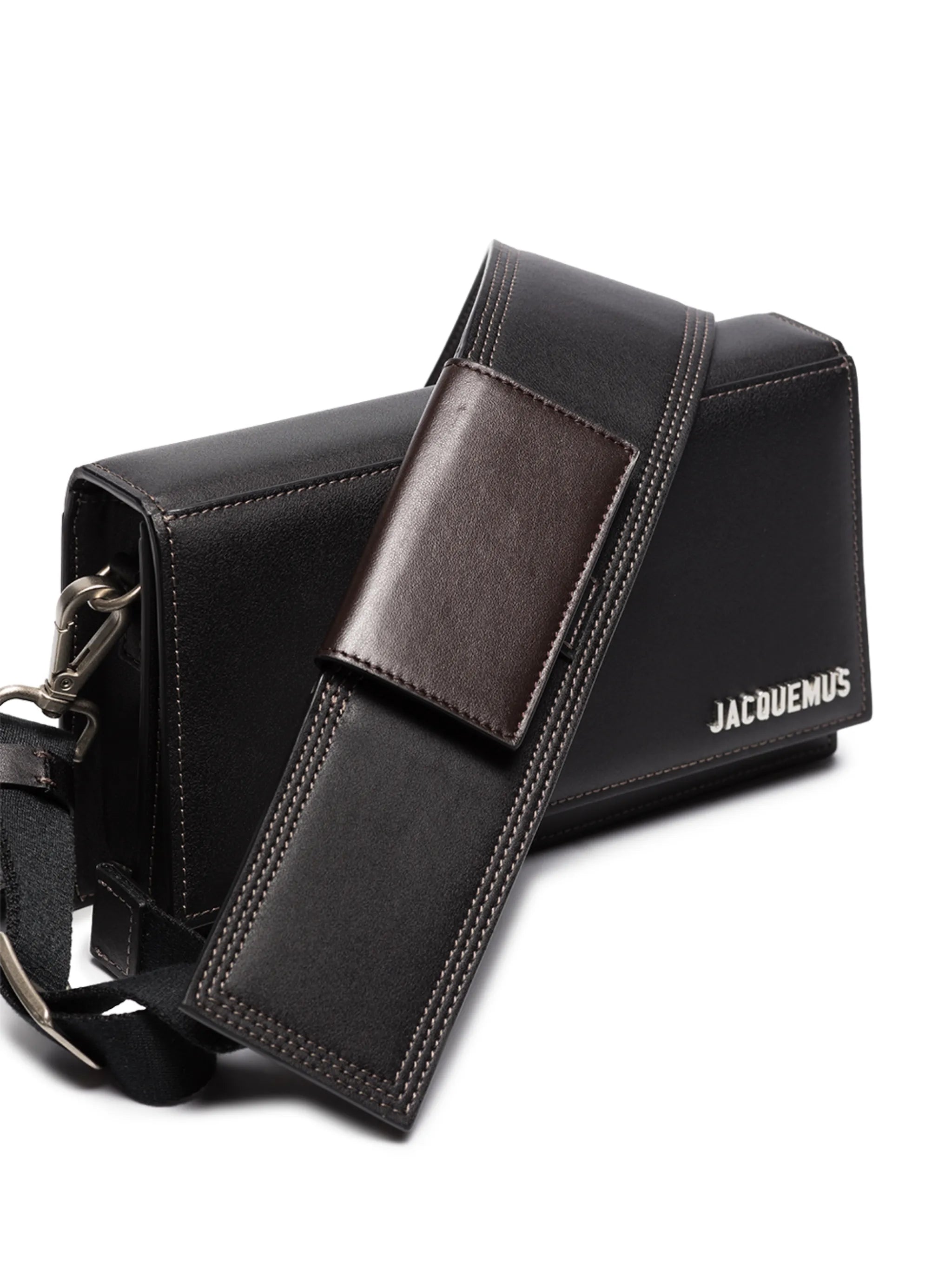 Le Bambino homme flap crossbody bag