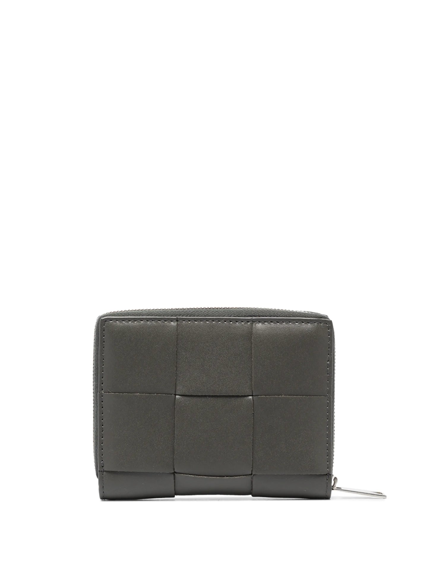 Intrecciato zipped wallet