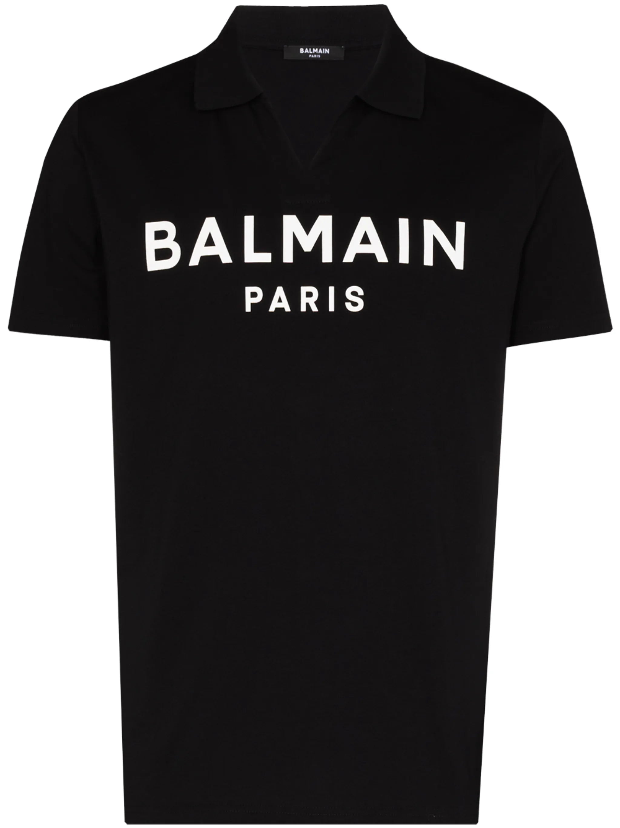 logo-print polo shirt