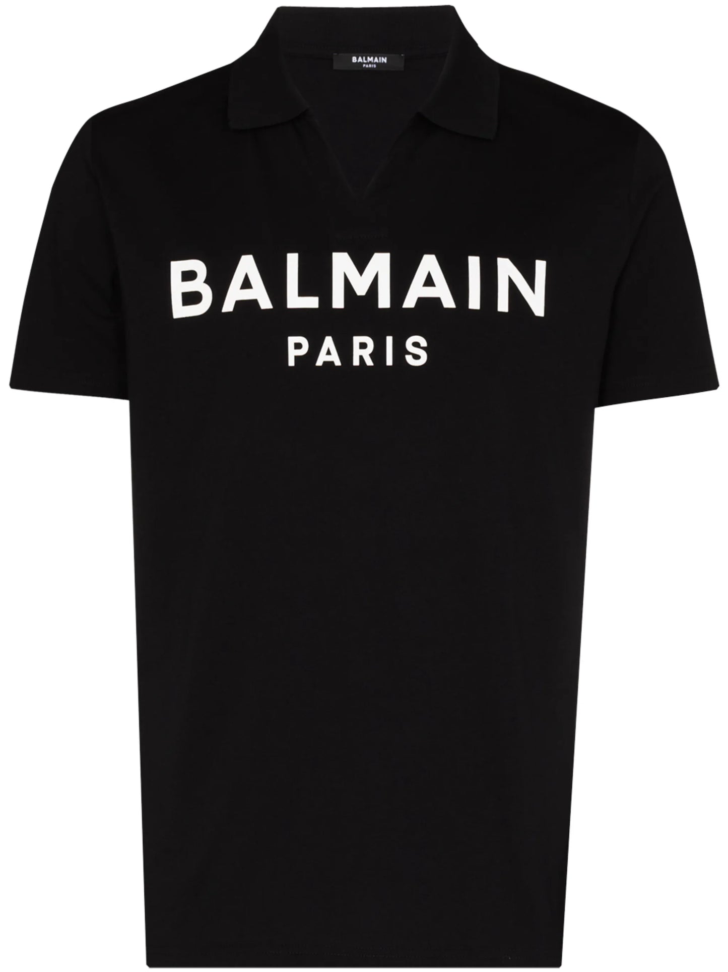 logo-print polo shirt