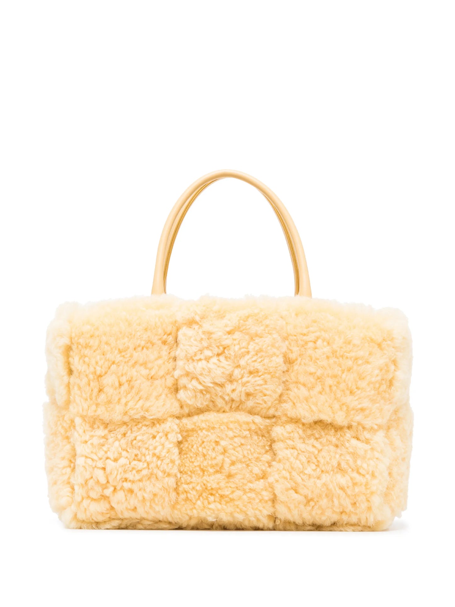 Arco shearling tote bag