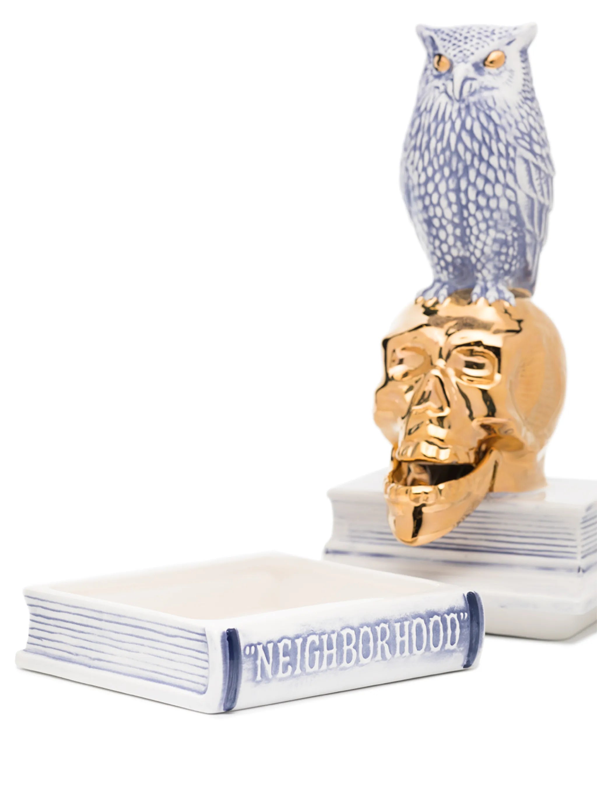 Owl Skull incense chamber