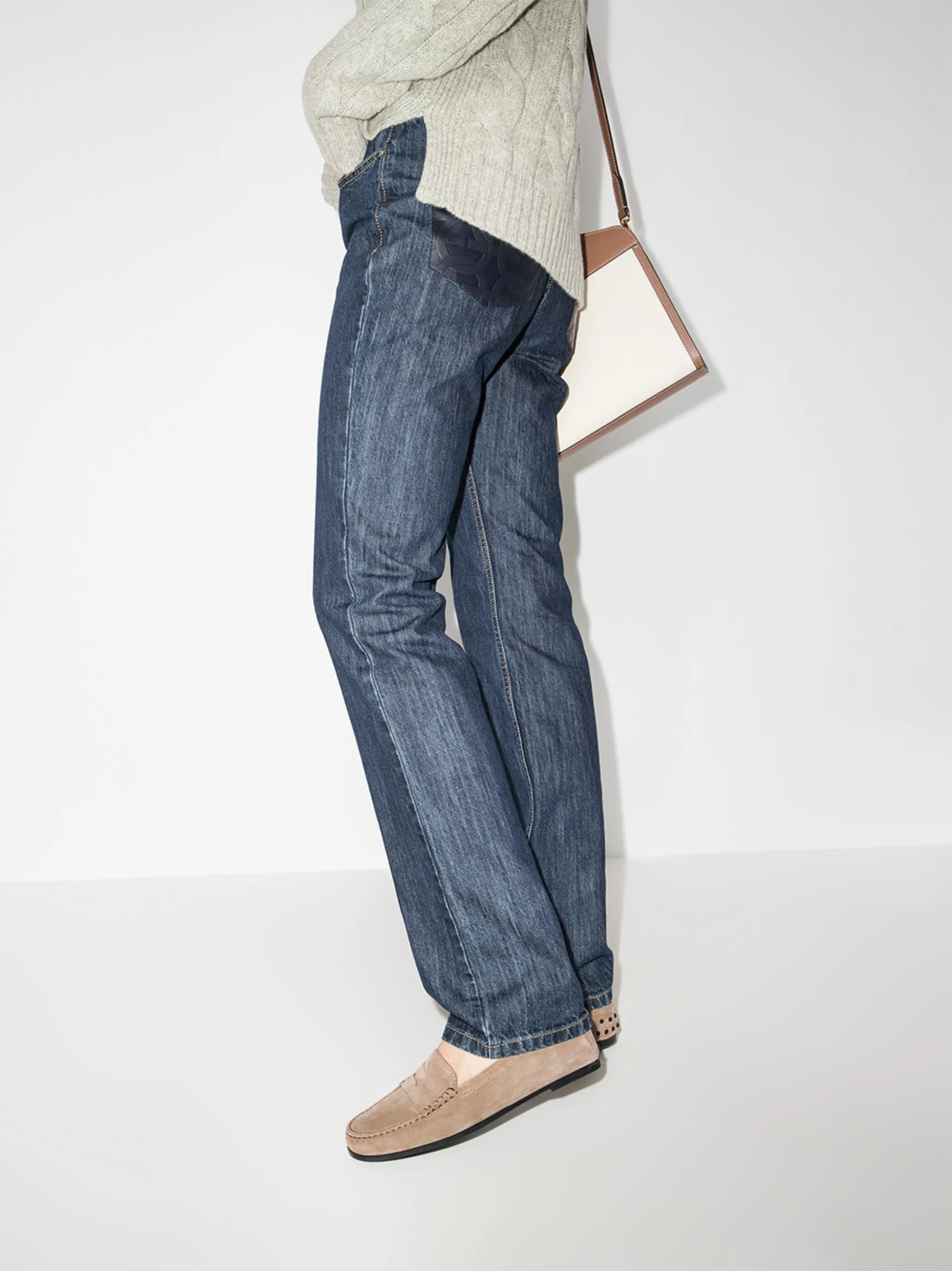 Gommino suede driving loafers