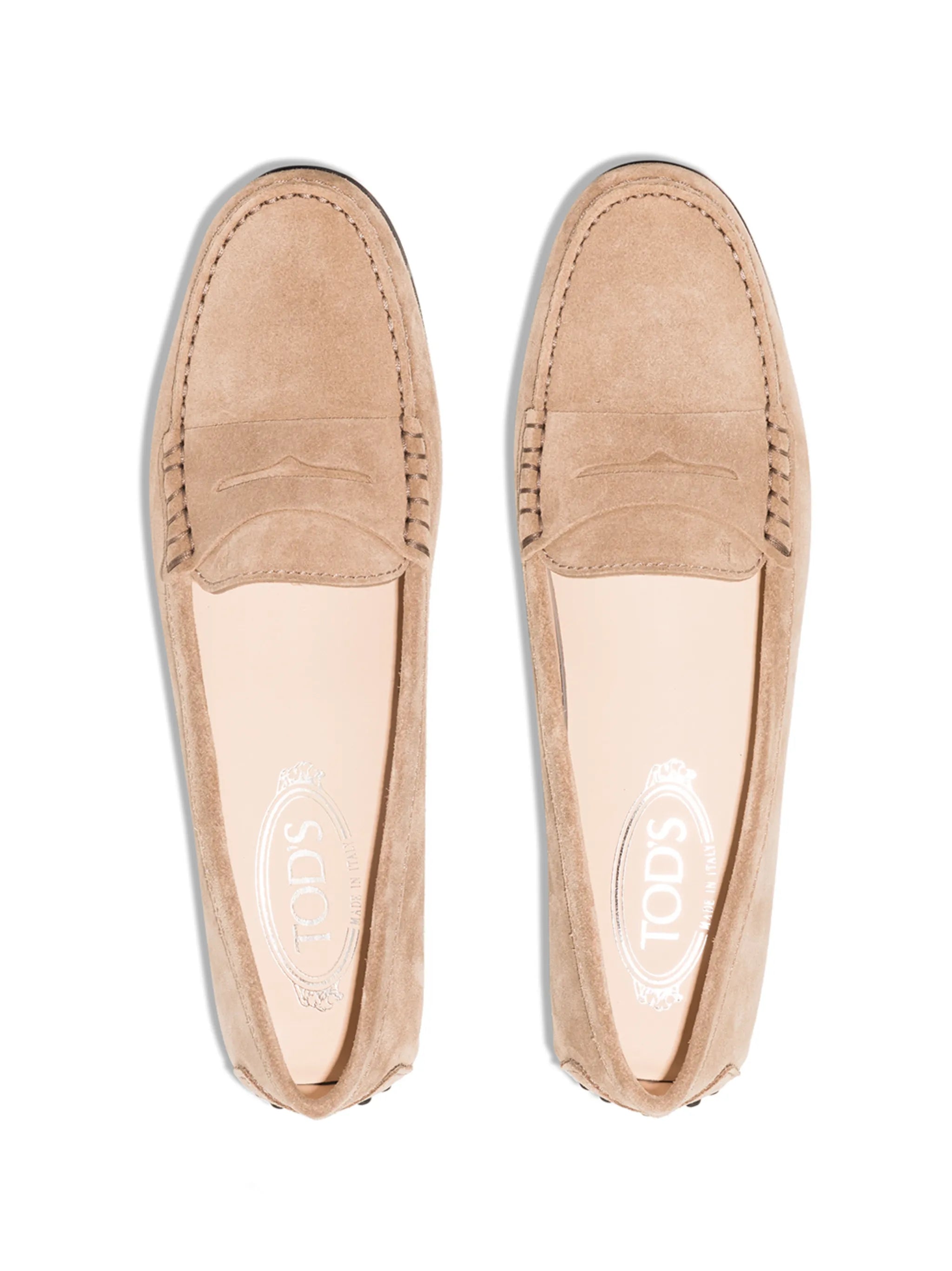 Gommino suede driving loafers