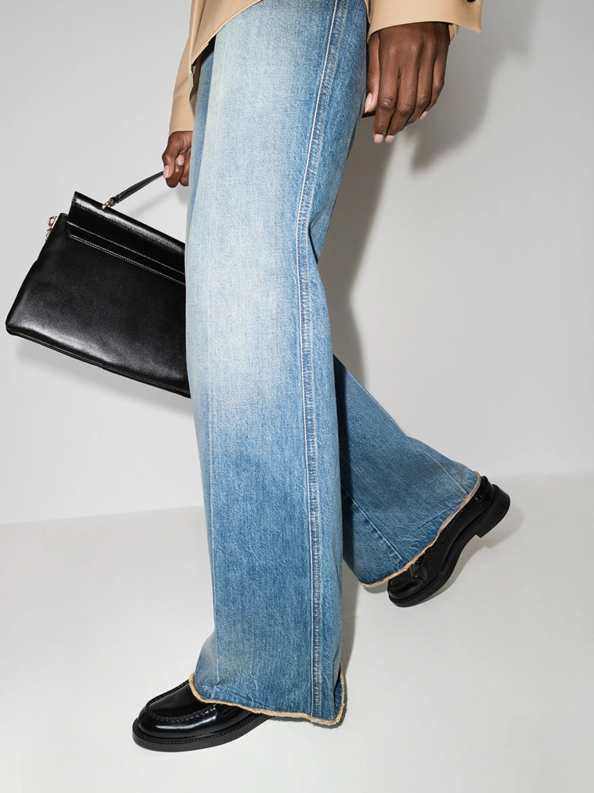 patent leather penny loafers