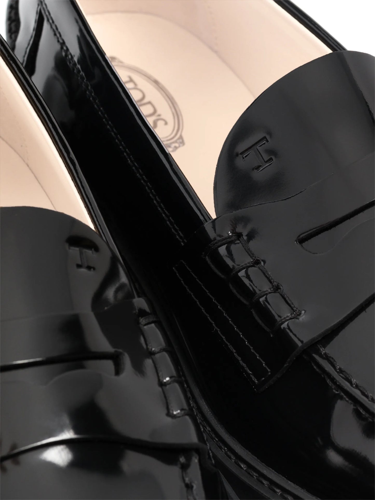 patent leather penny loafers