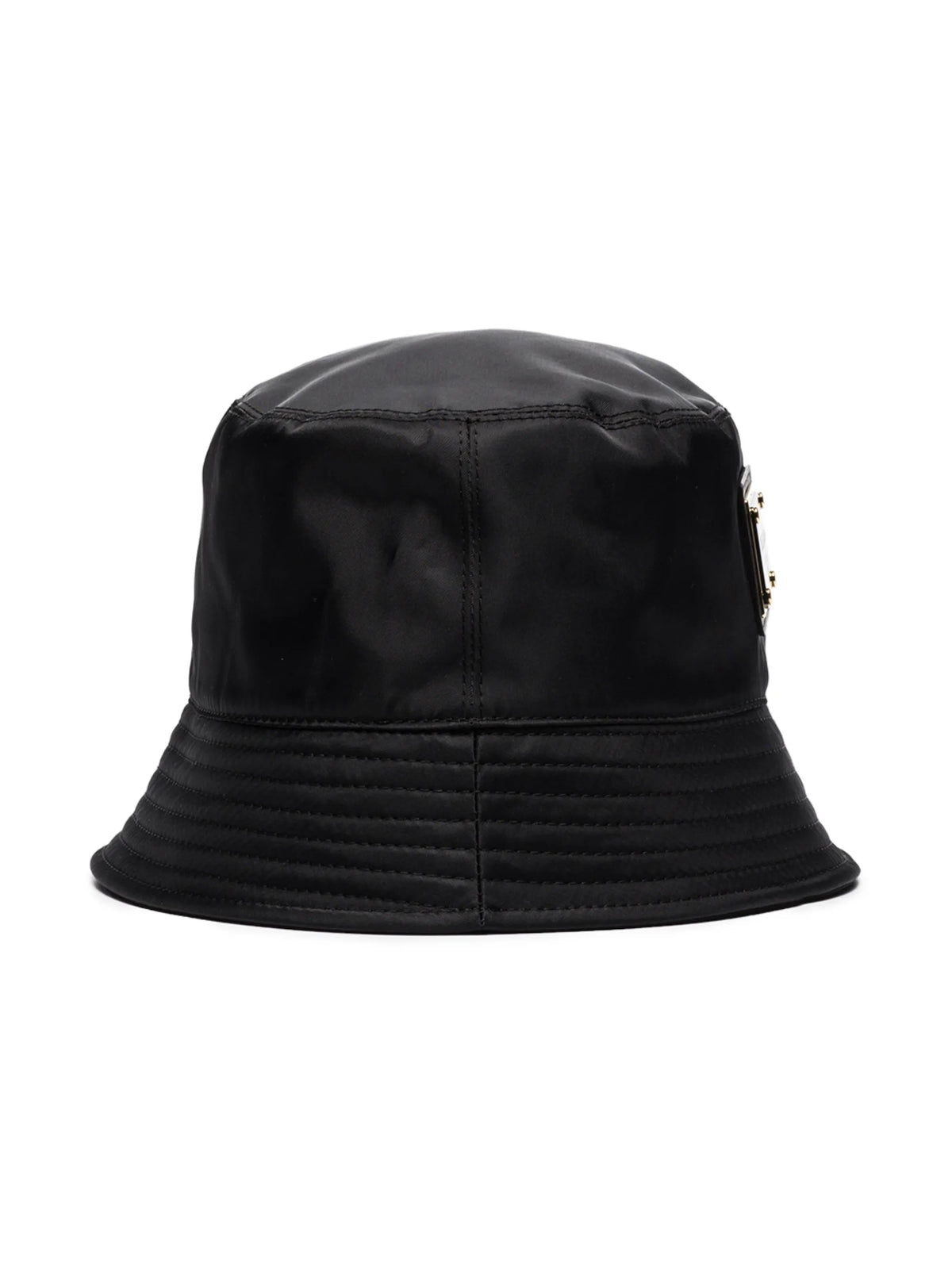 logo plaque bucket hat