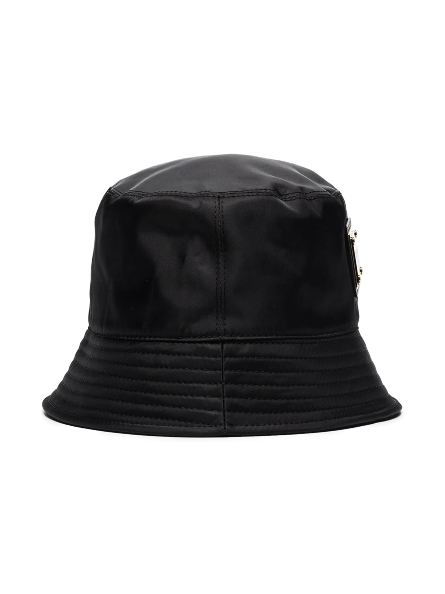 logo plaque bucket hat