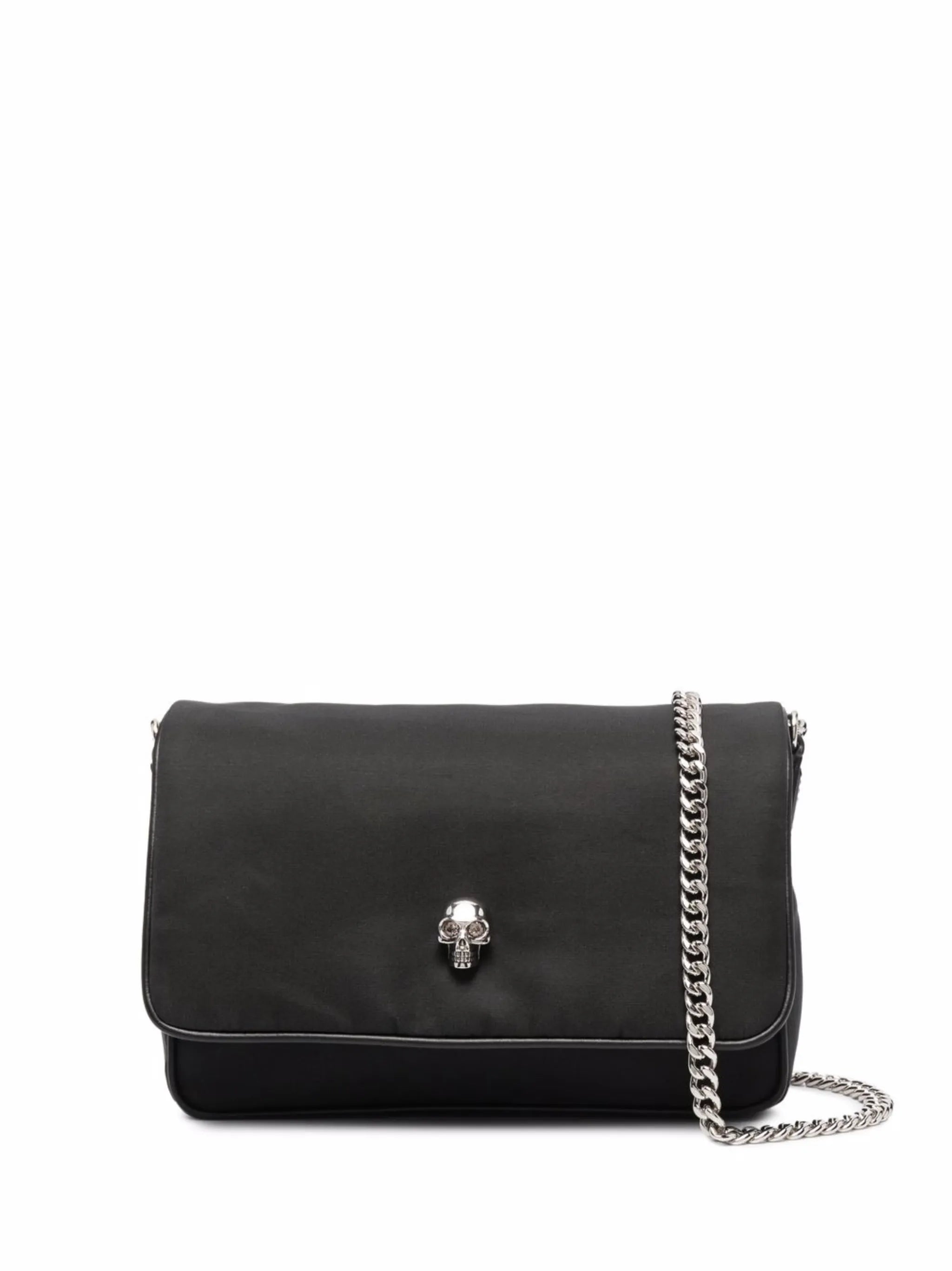 skull-motif shoulder bag