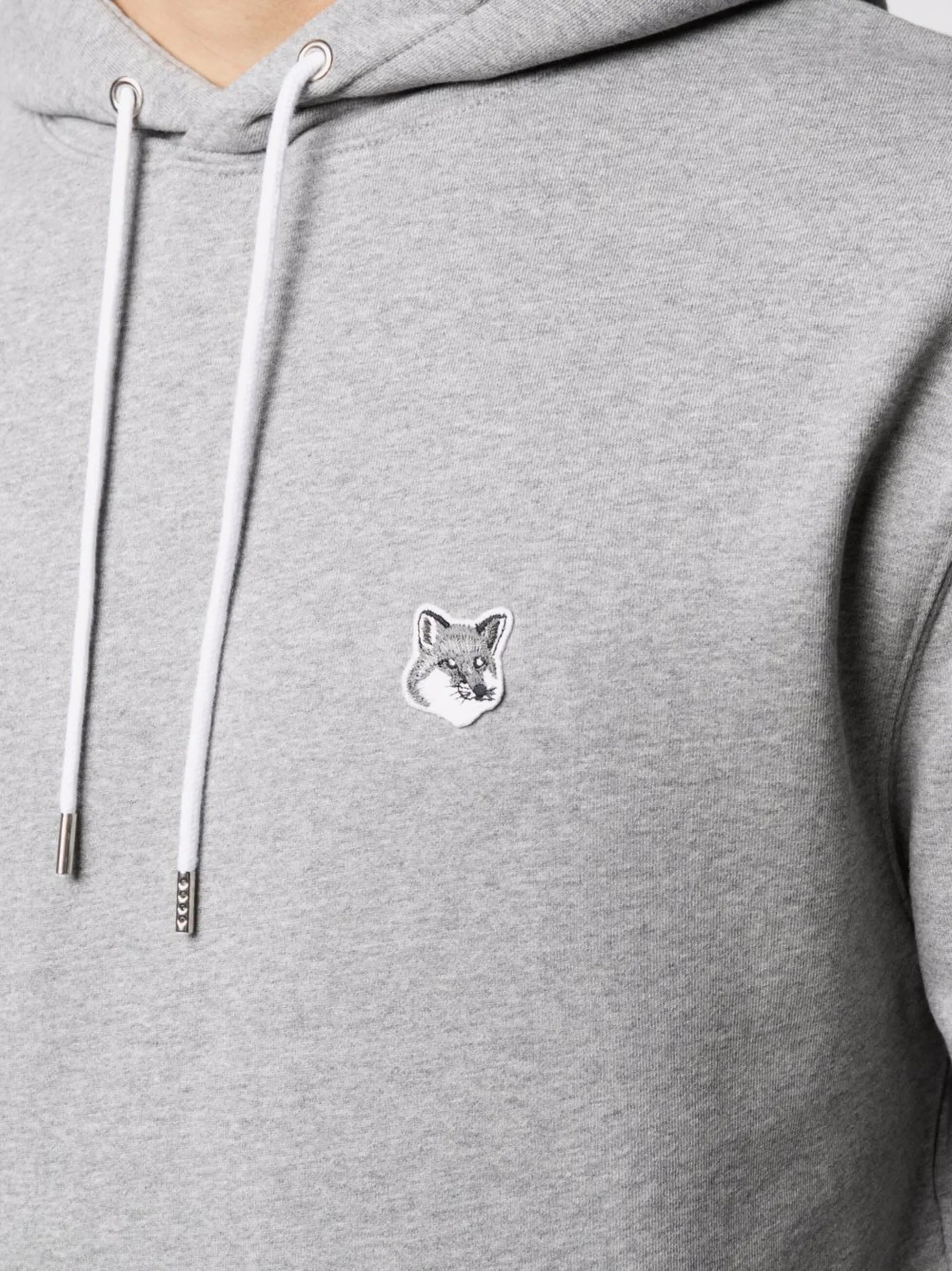 logo patch hoodie