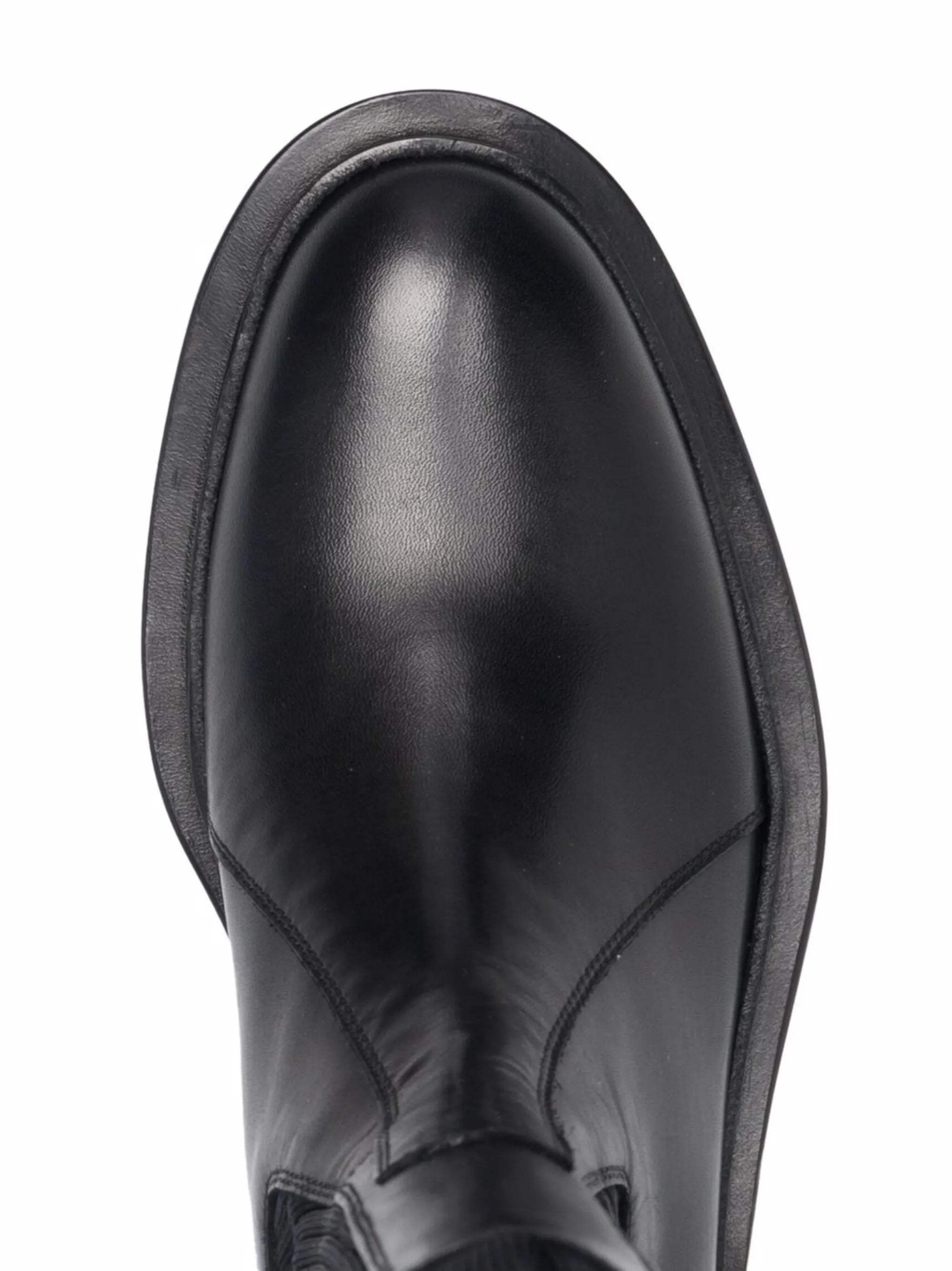 ribbed-sock Chelsea boots