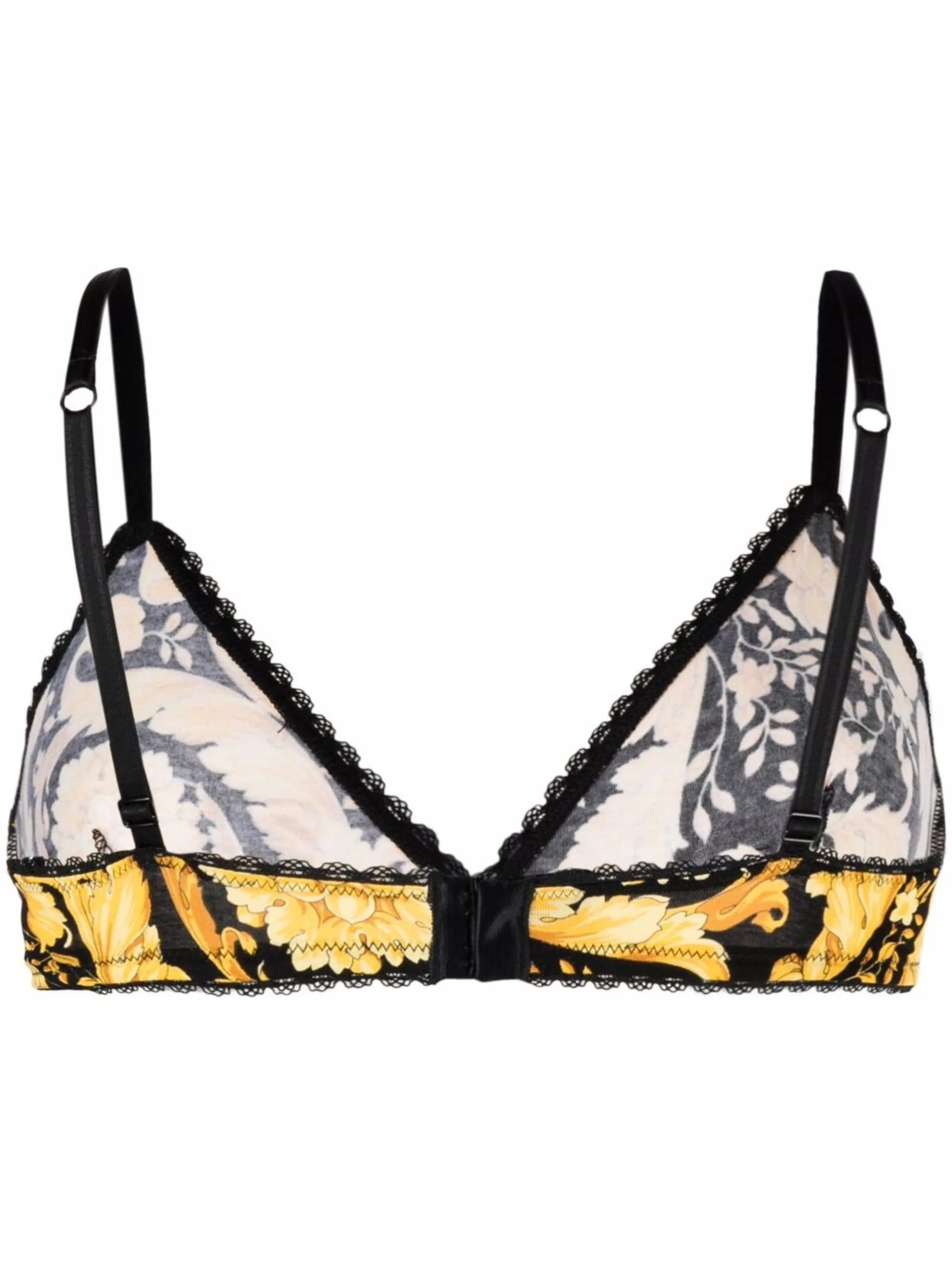Barocco triangle bralette