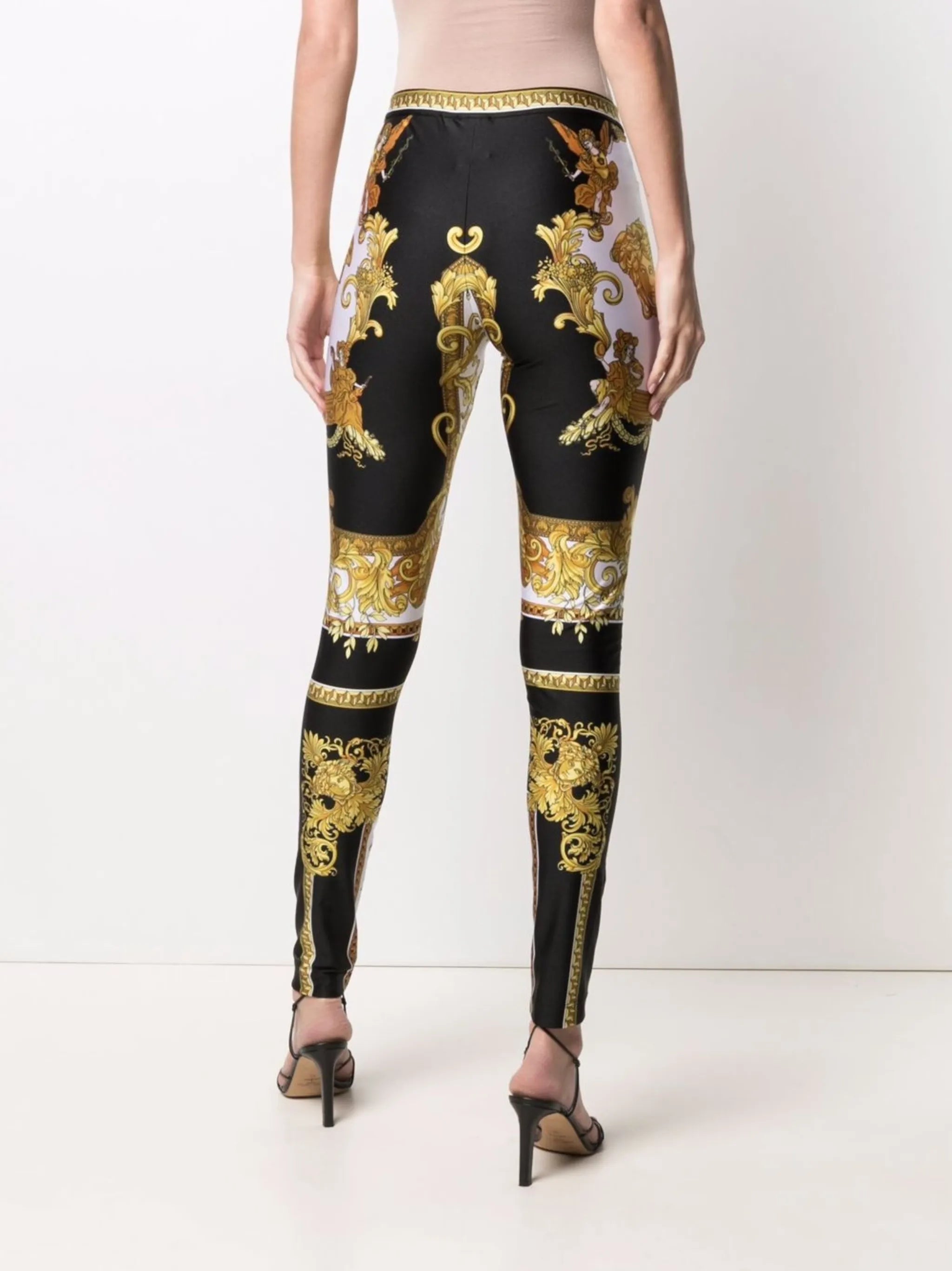 Medusa Renaissance-print leggings