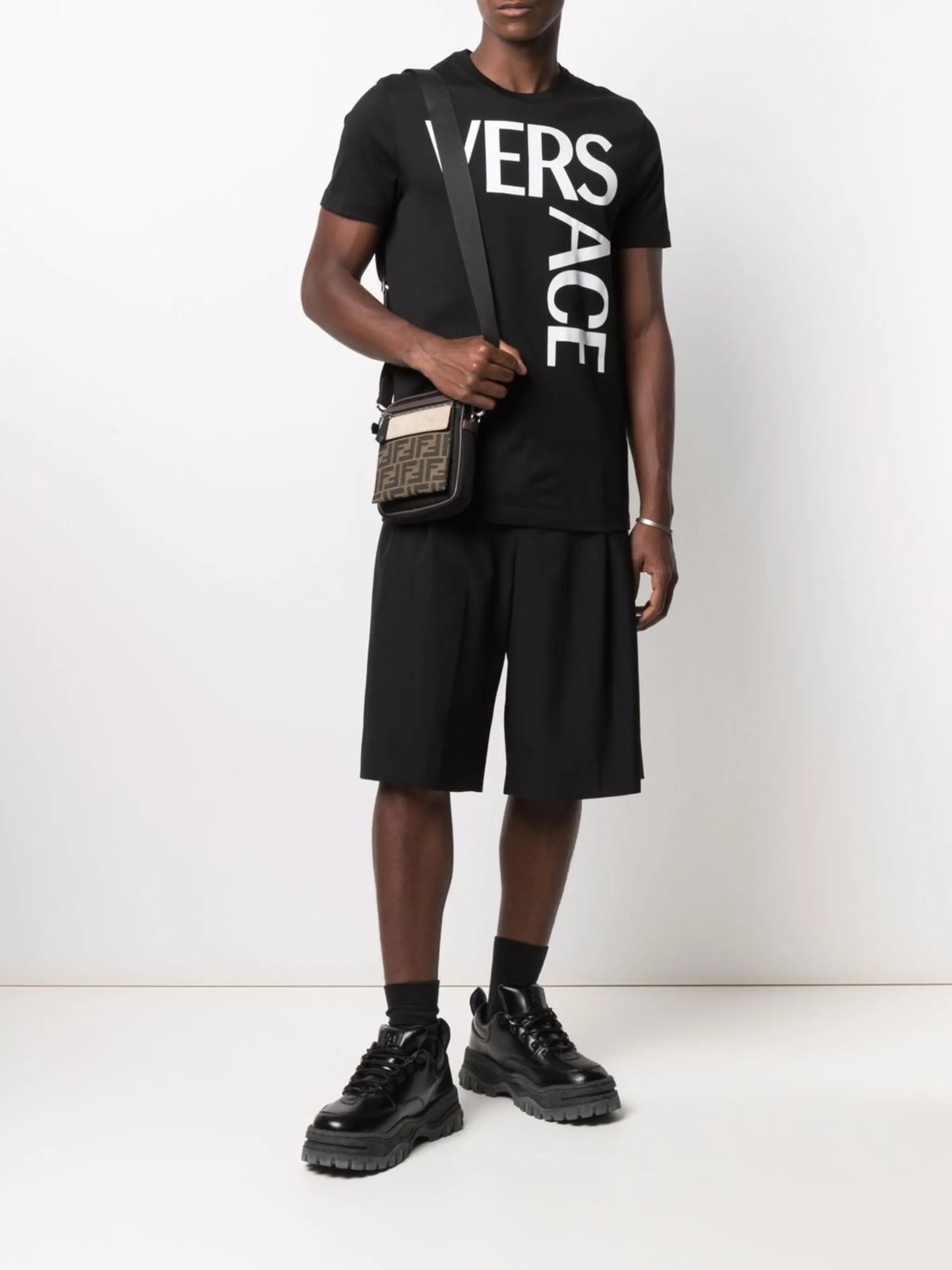 logo-print slim-fit T-shirt