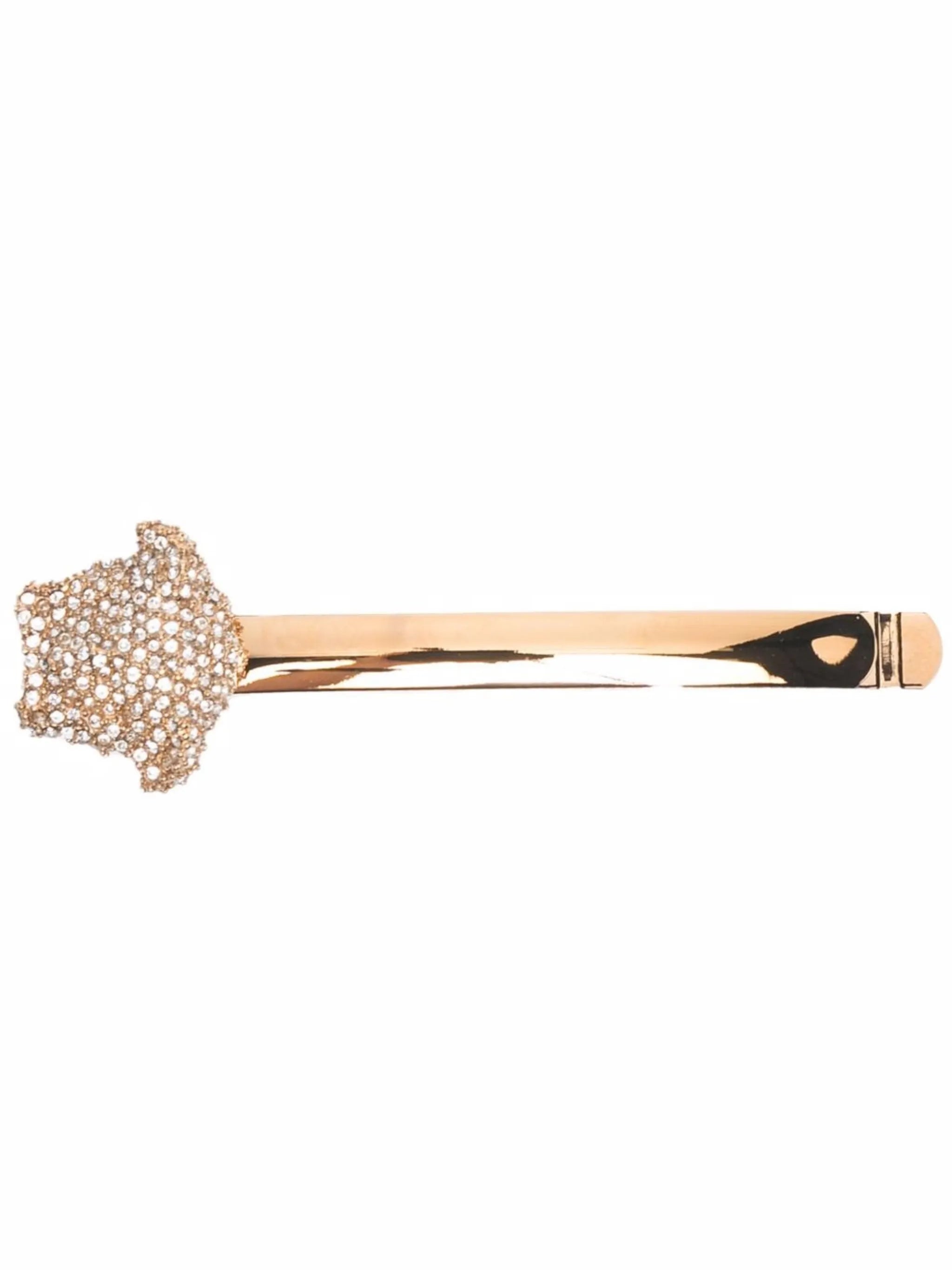 La Medusa crystal-embellished hair pin
