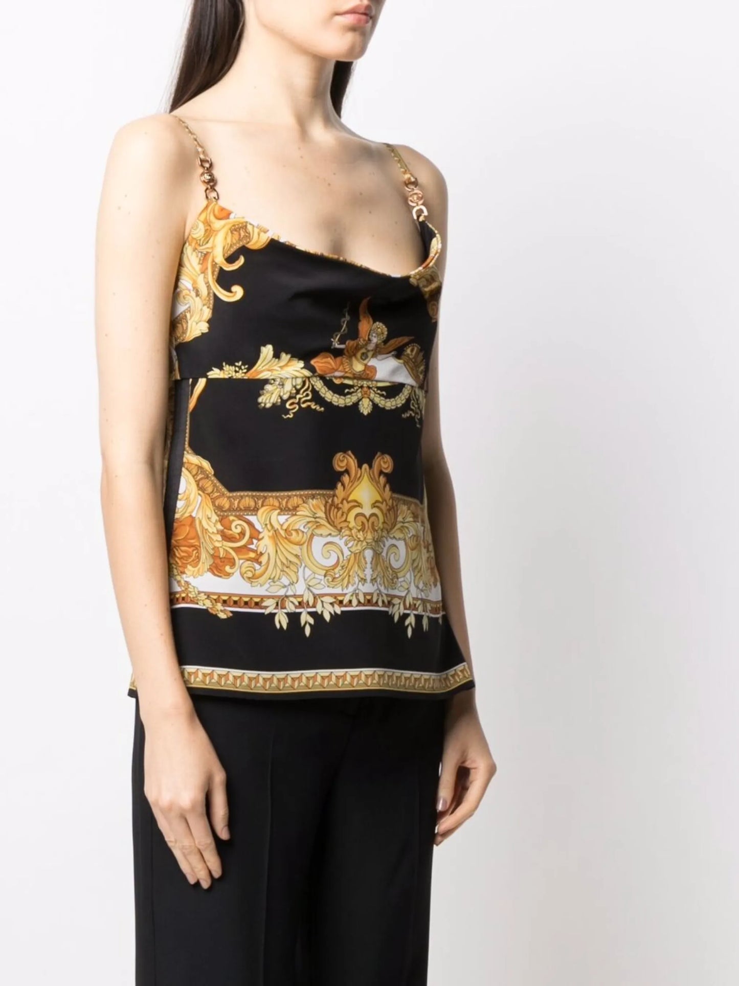 Medusa Renaissance-print top