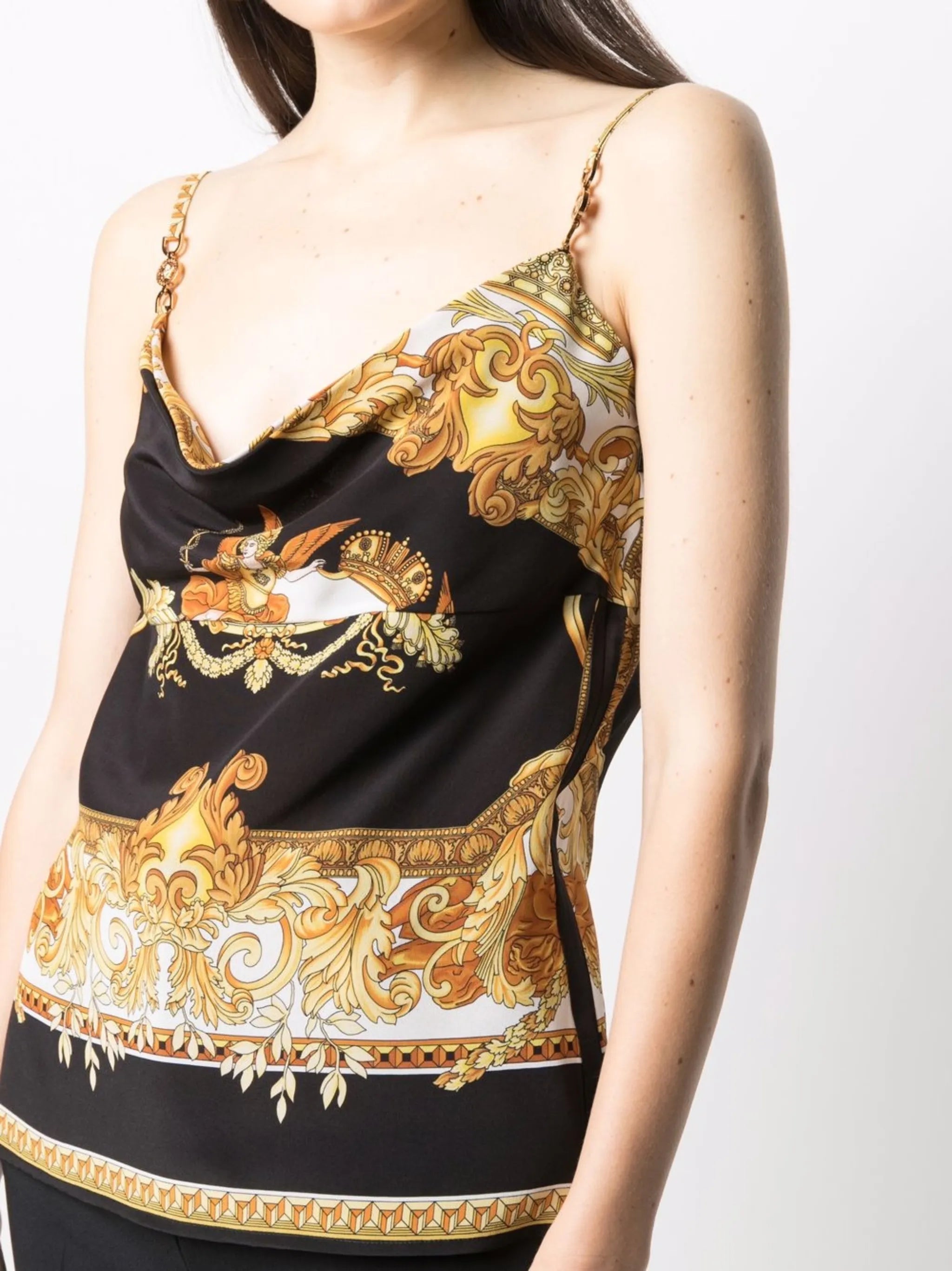 Medusa Renaissance-print top