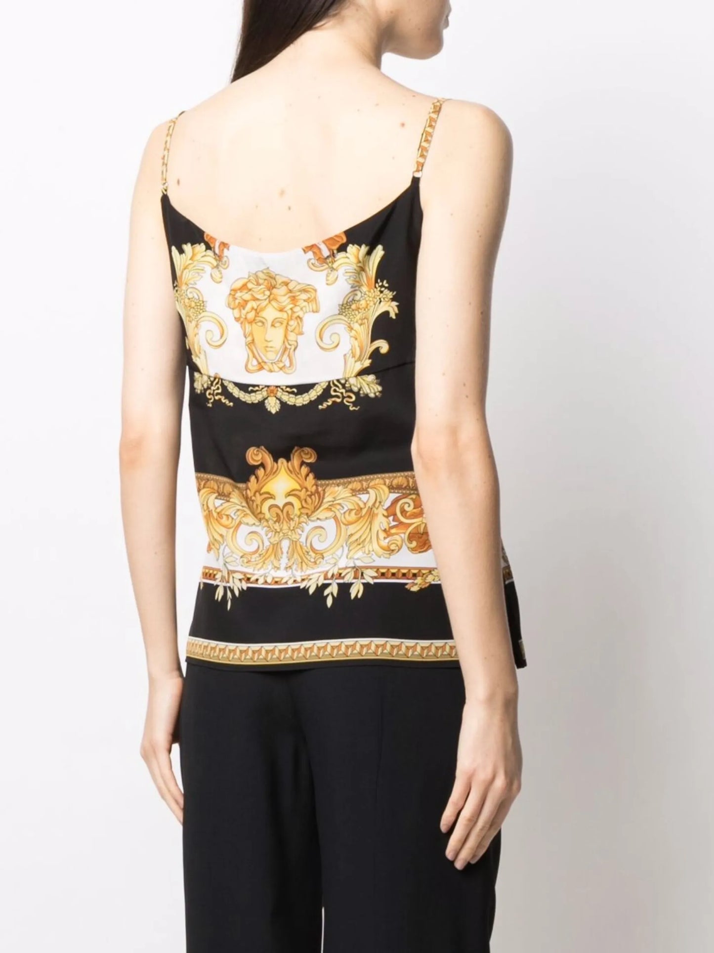 Medusa Renaissance-print top