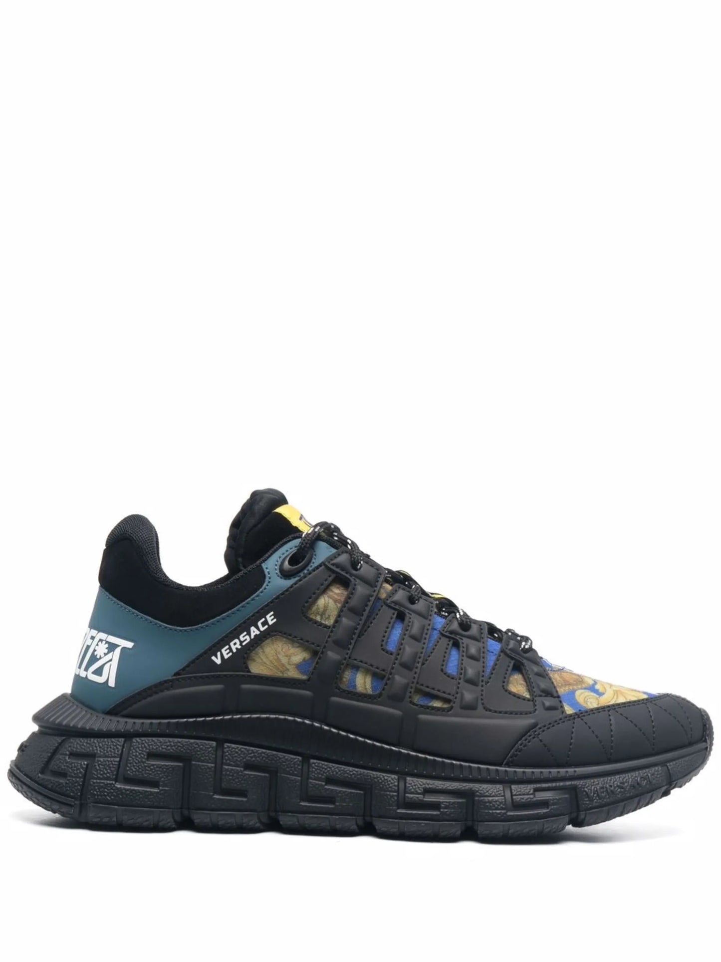 Trigreca Medusa Renaissance-print sneakers