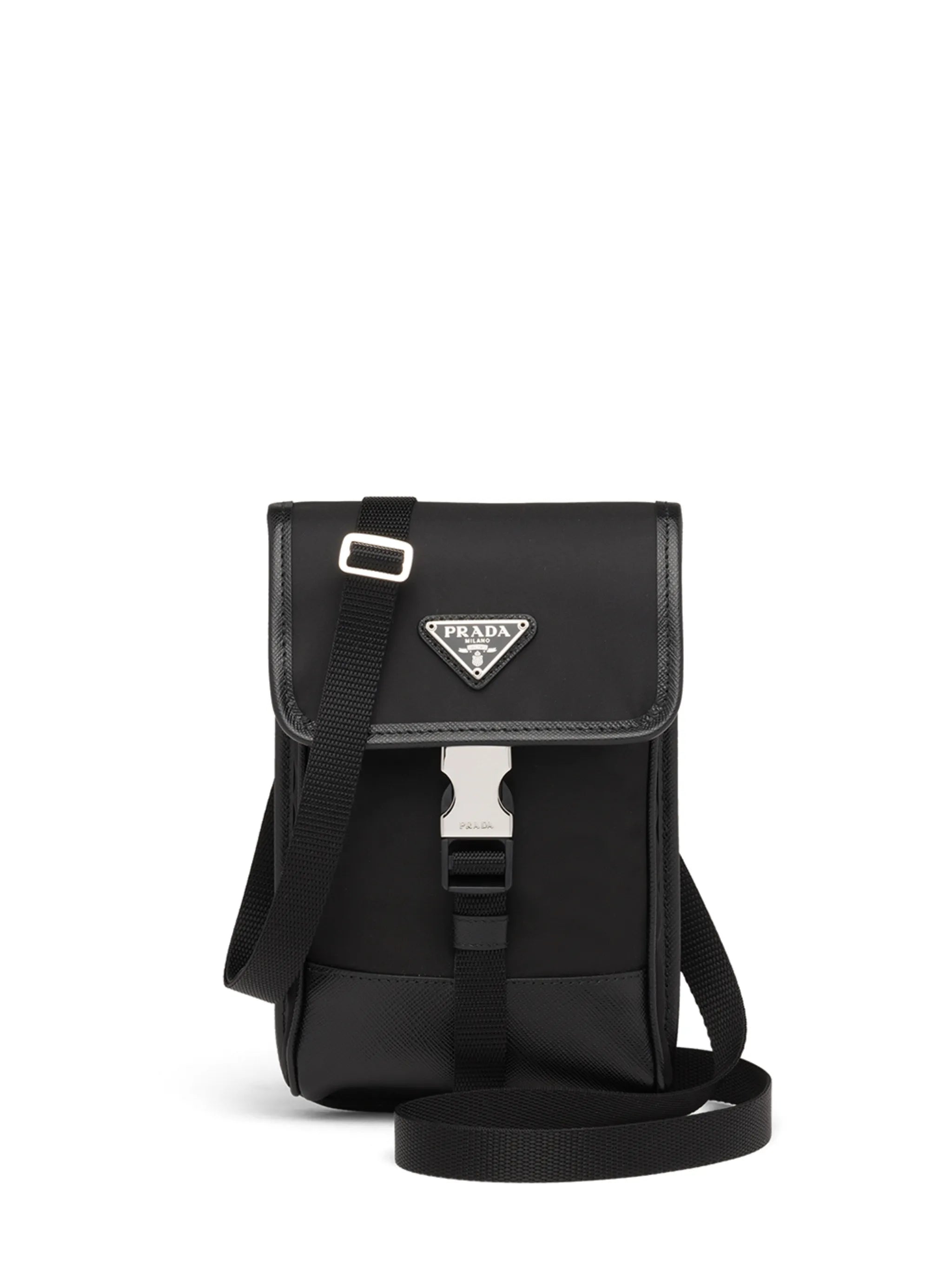 logo-plaque crossbody bag