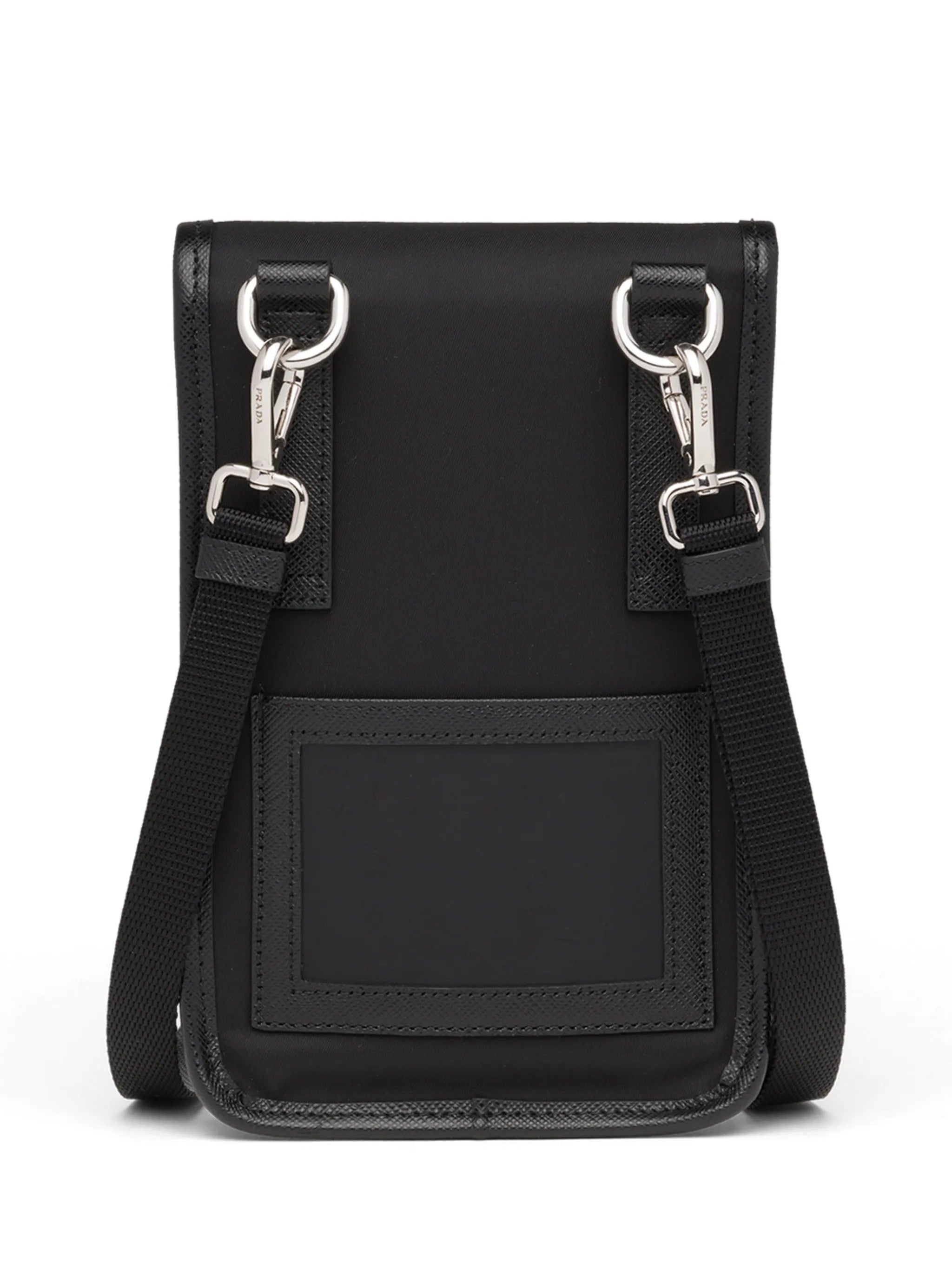 logo-plaque crossbody bag