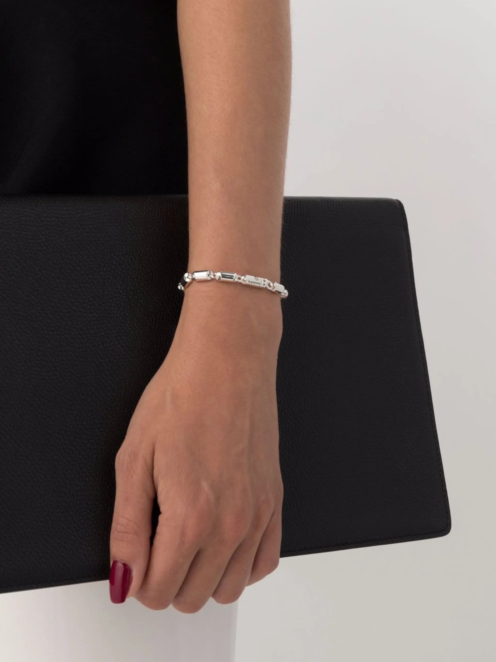 polished capsule bracelet