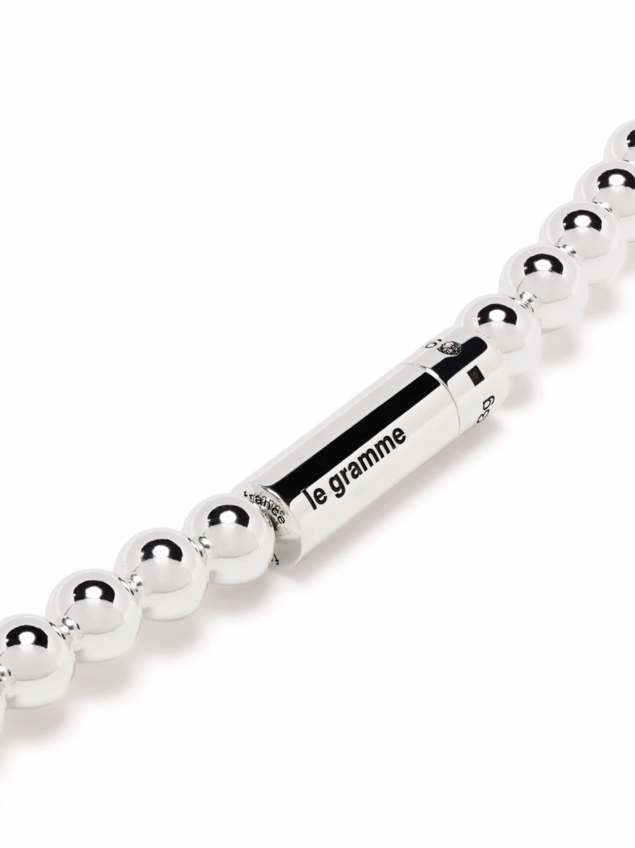 51g polished beaded necklace
