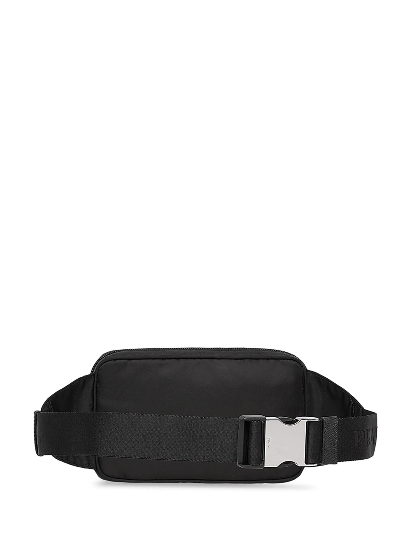 Re-nylon and Saffiano leather belt bag