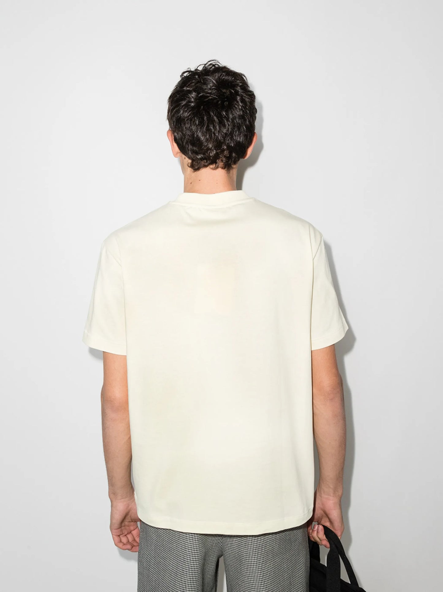Pansy print logo T-shirt