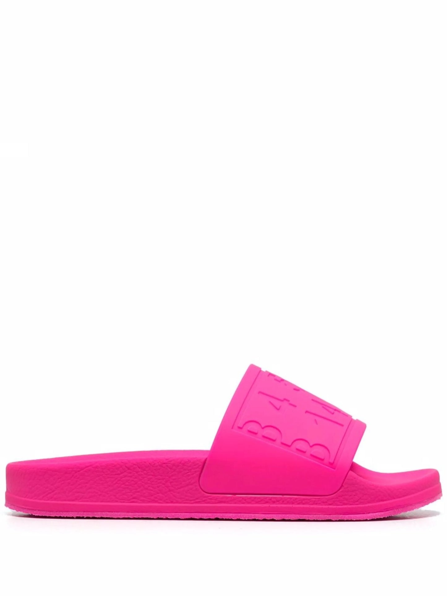 debossed slip-on slides