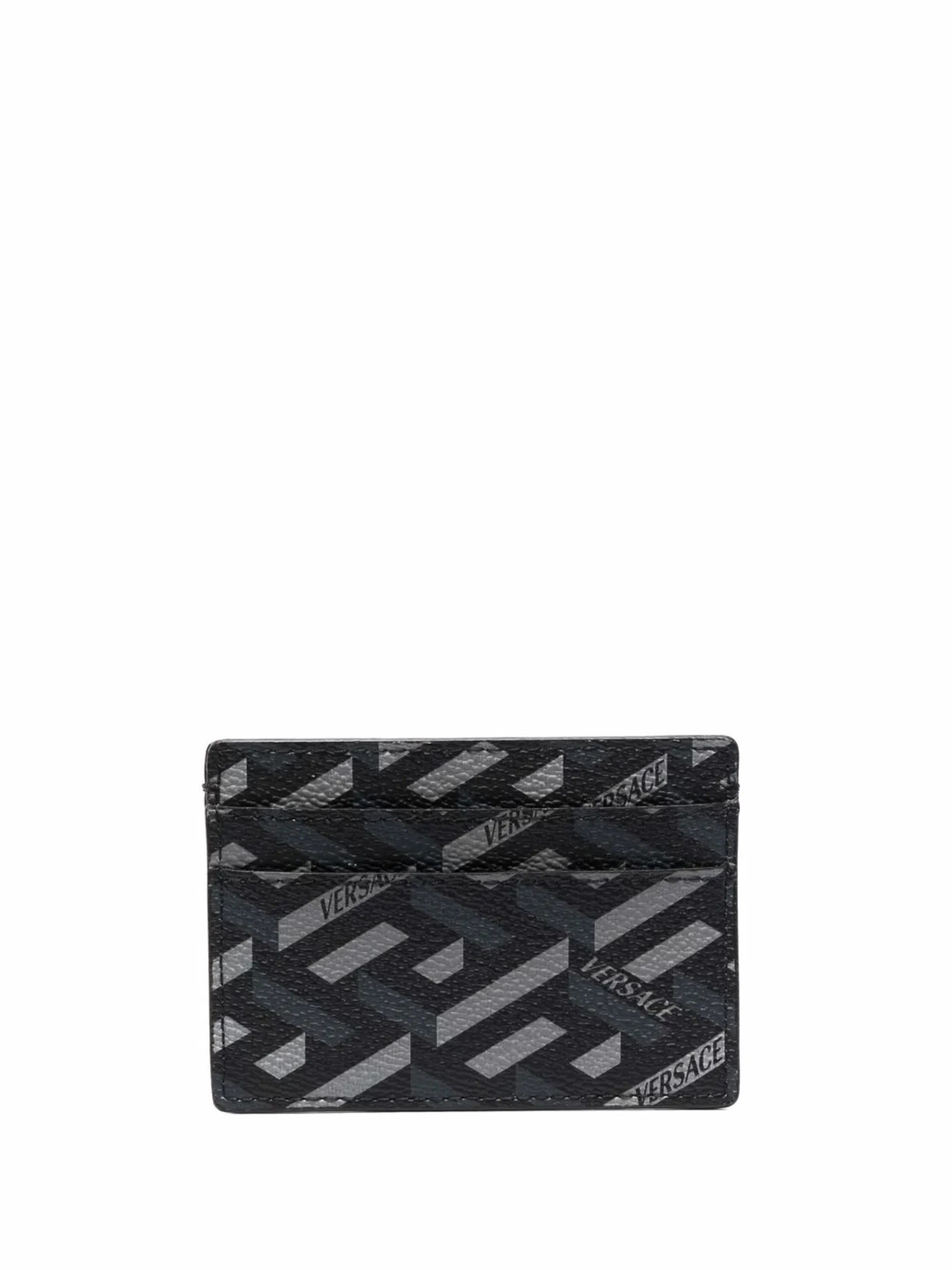 La Greca leather cardholder