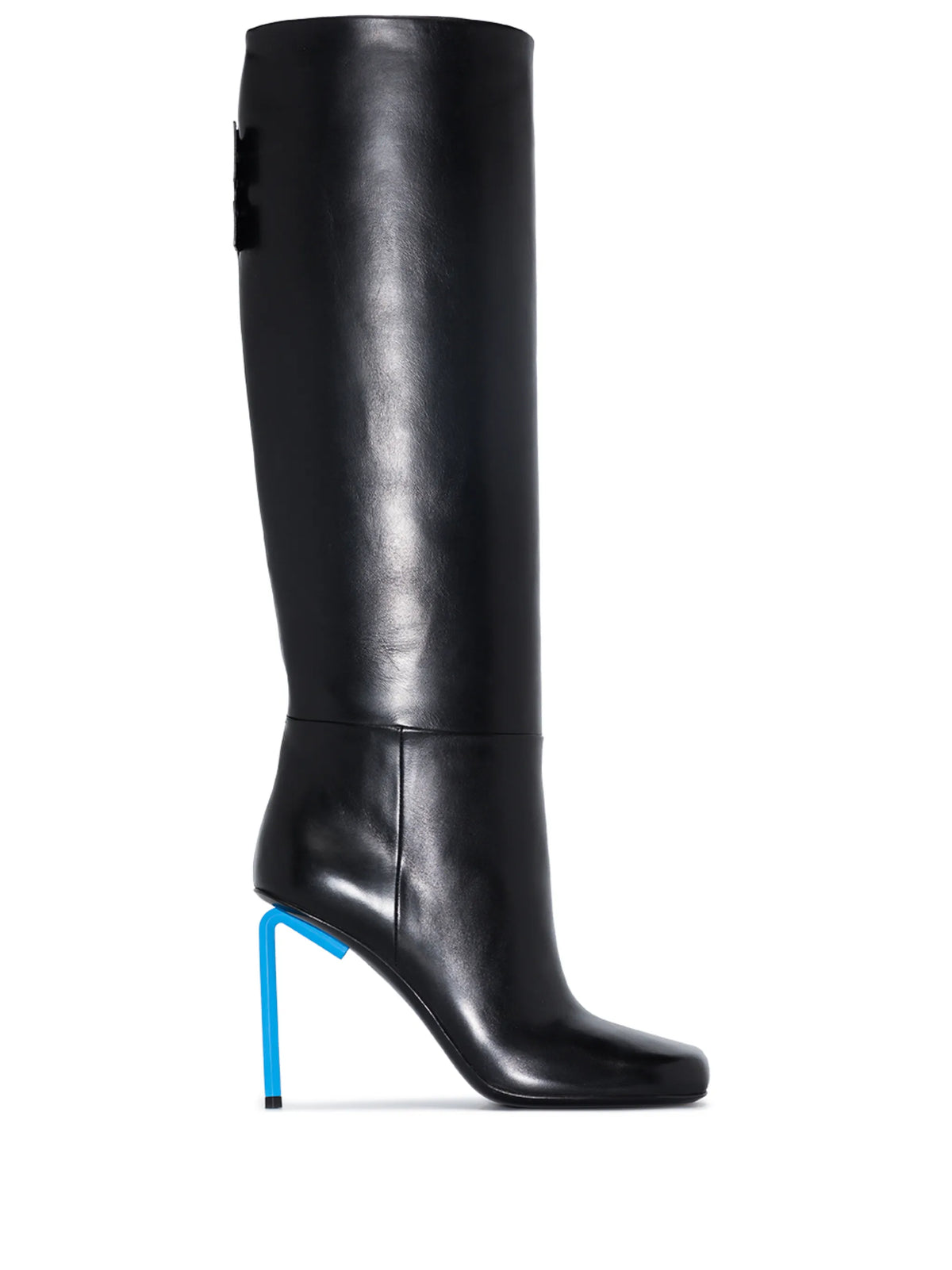 Allen embossed knee boots