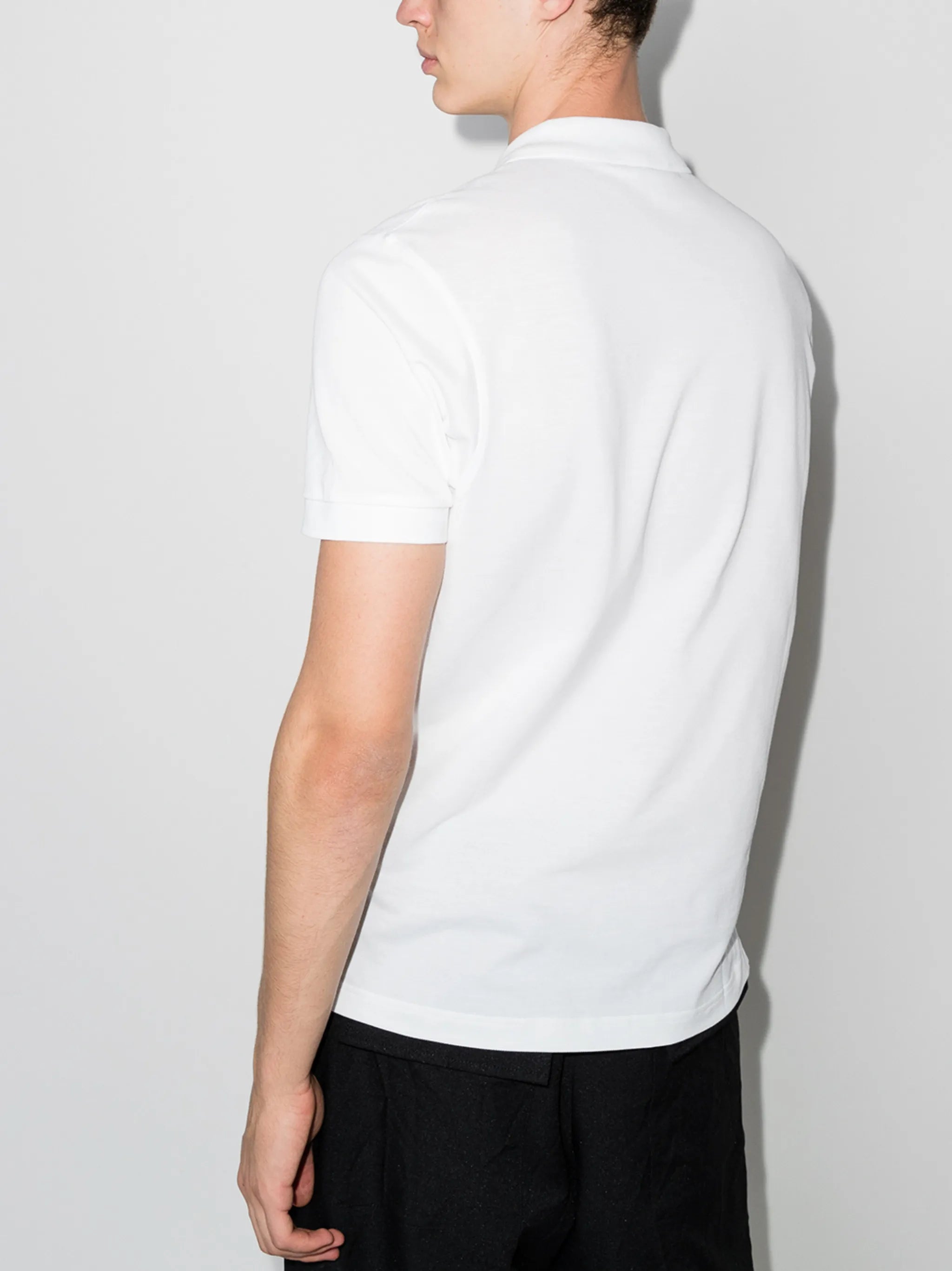 short sleeve polo top