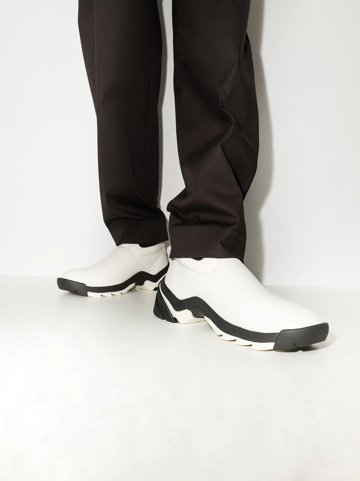 Lagoon ridged-sole sneakers