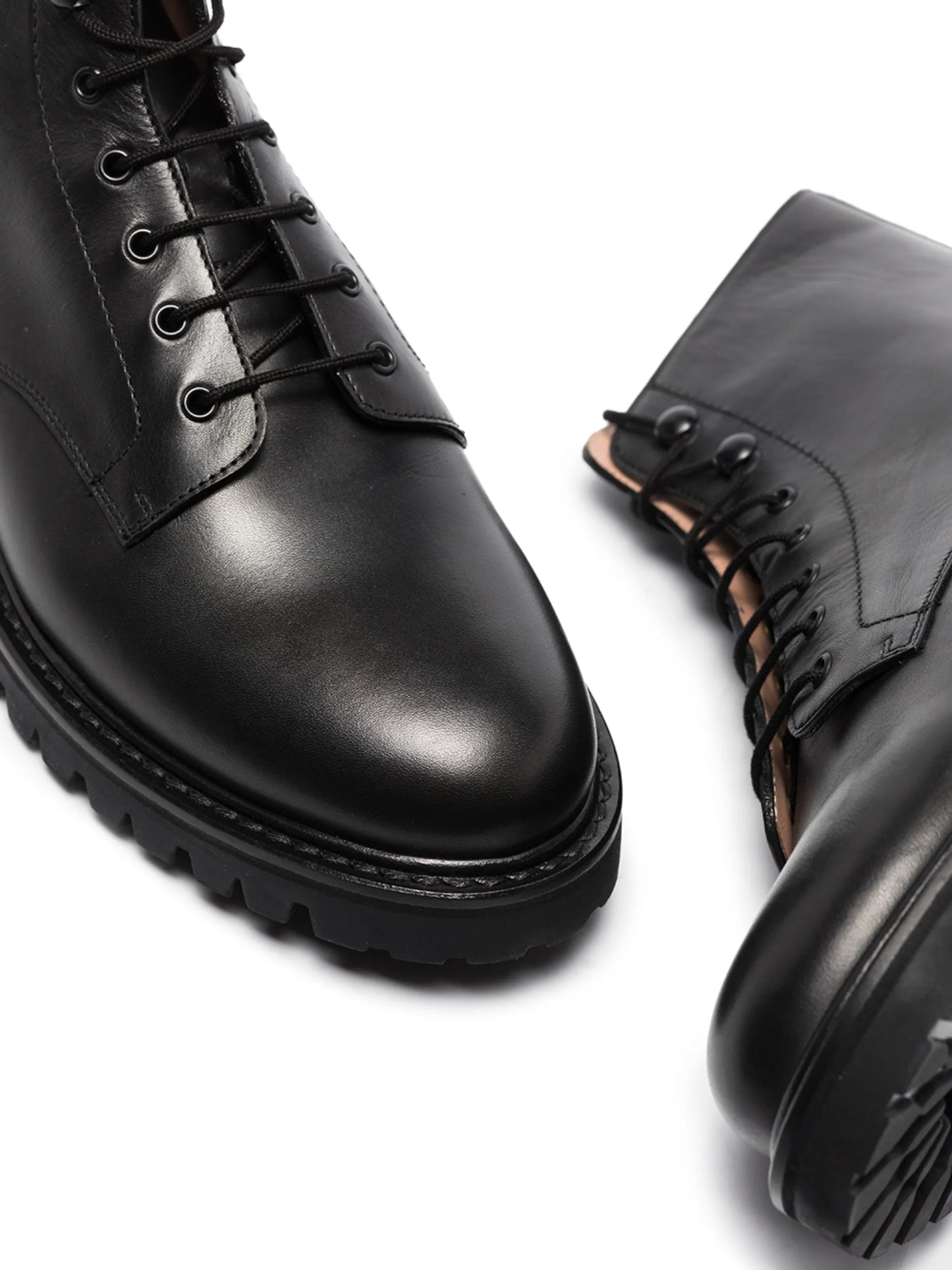 Model 21 leather ankle boots