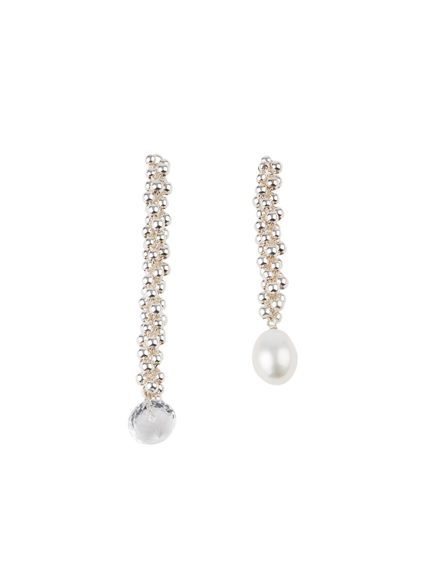 The Reunion Of The Stars pearl-detail drop earrings