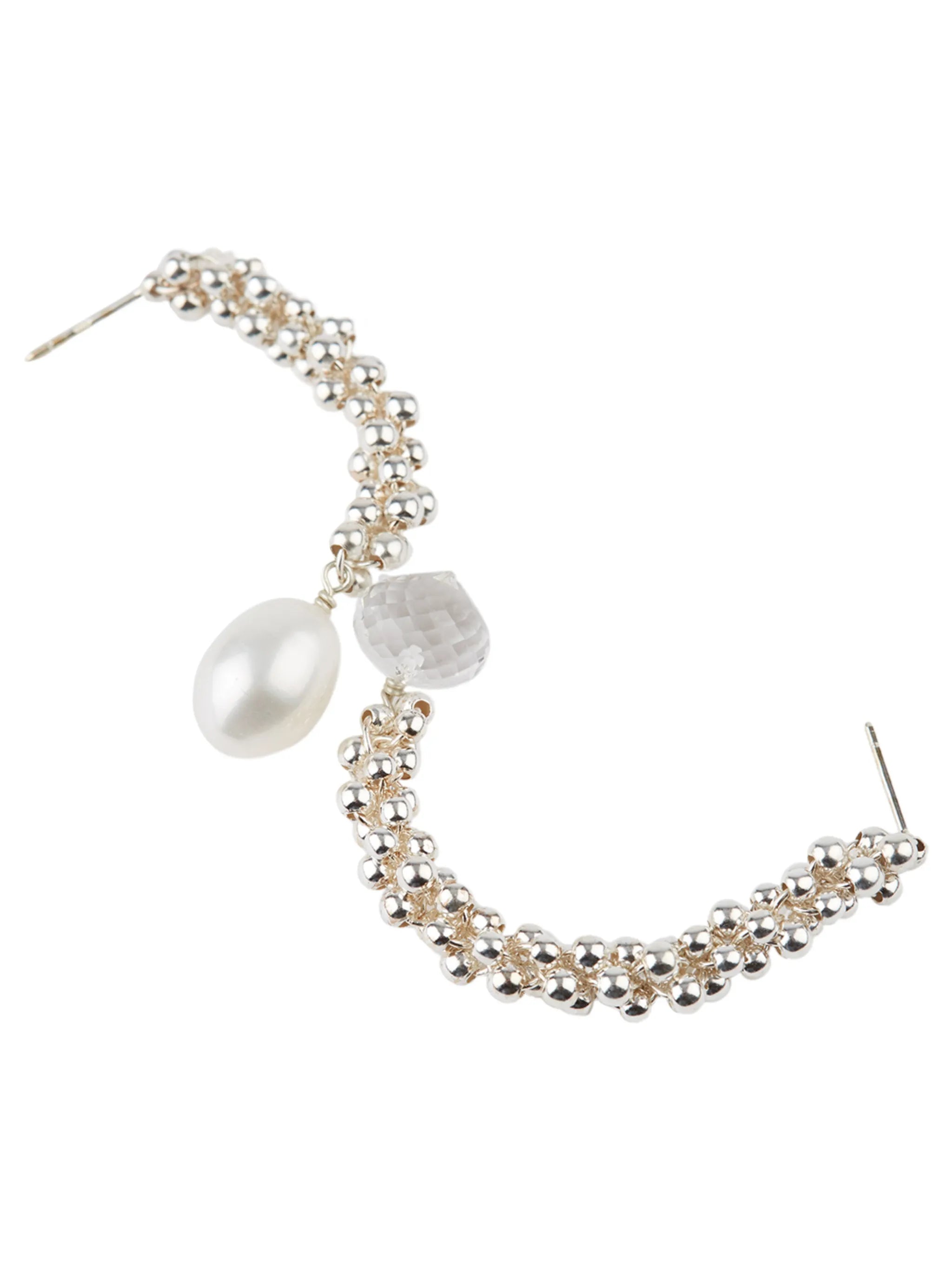 The Reunion Of The Stars pearl-detail drop earrings
