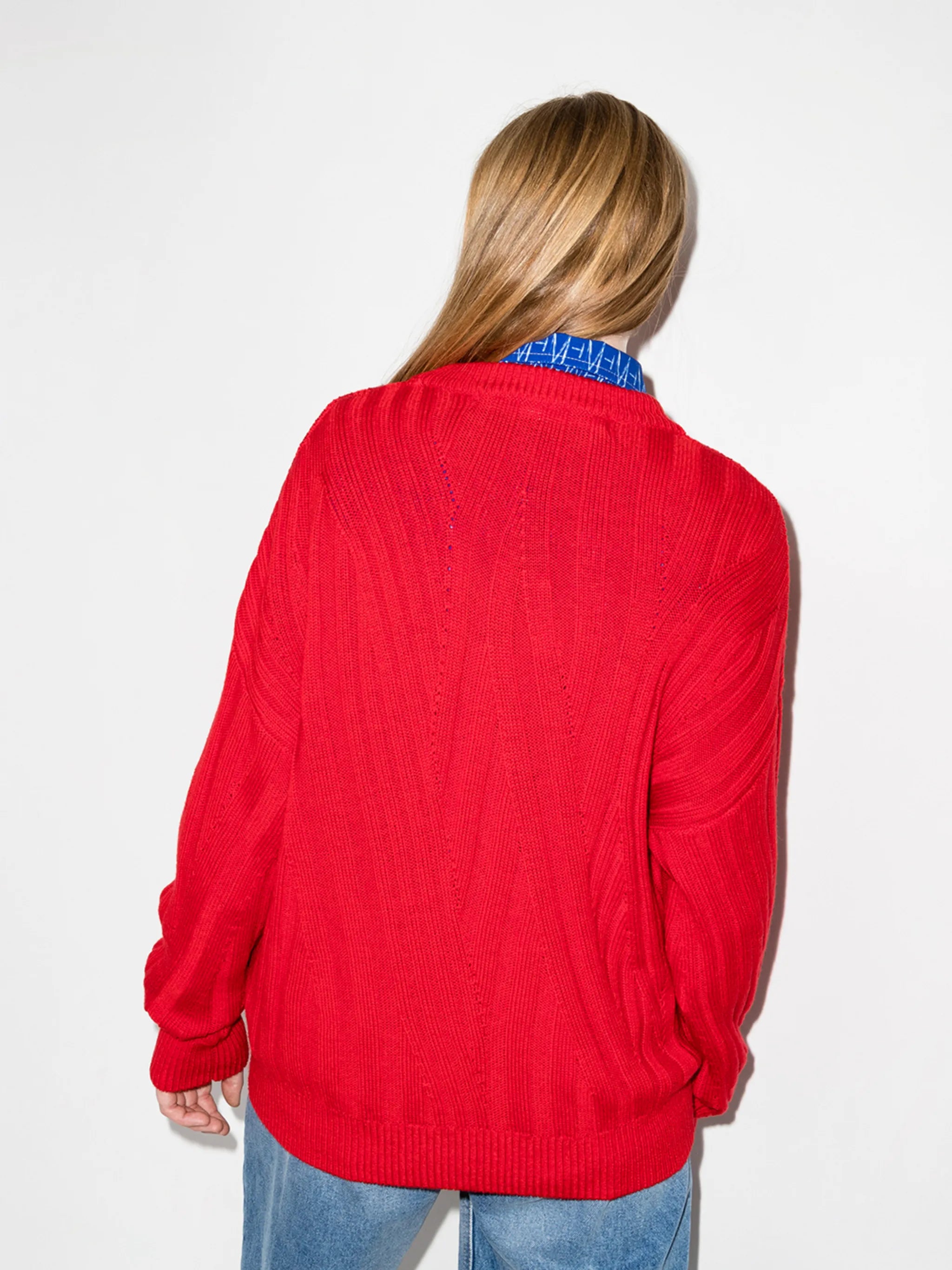 Zen ribbed-knit jumper