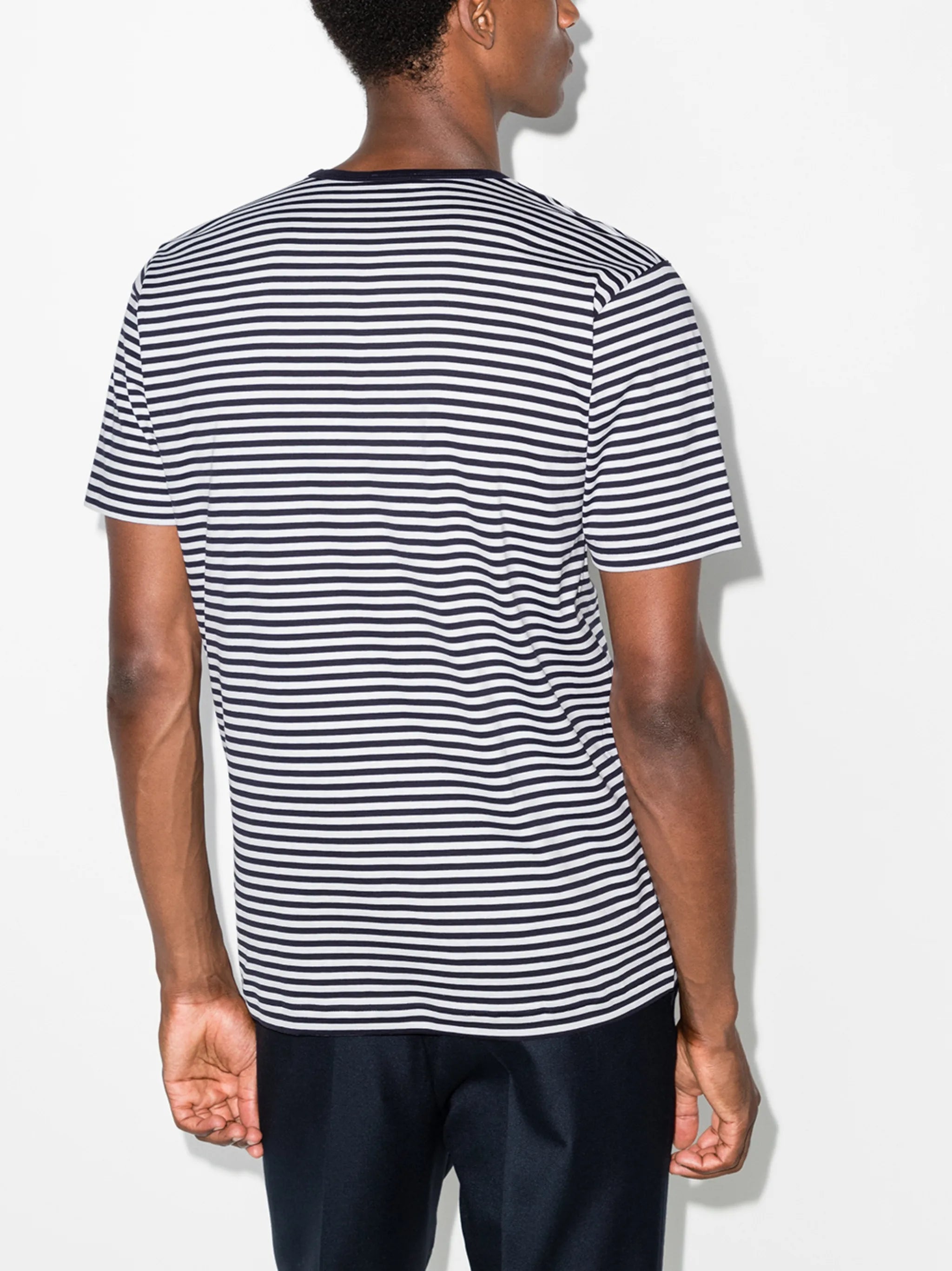striped cotton T-shirt