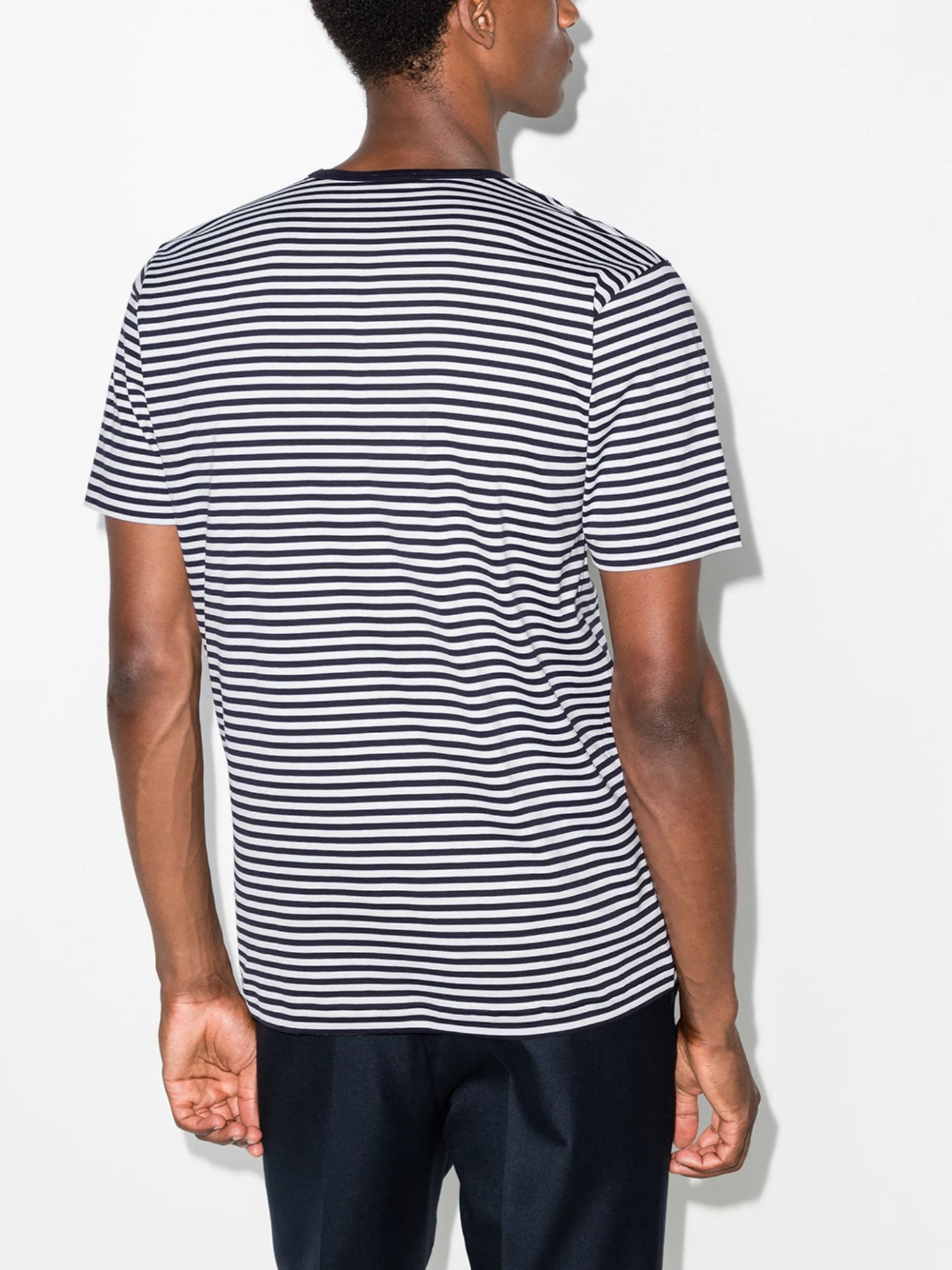 striped cotton T-shirt