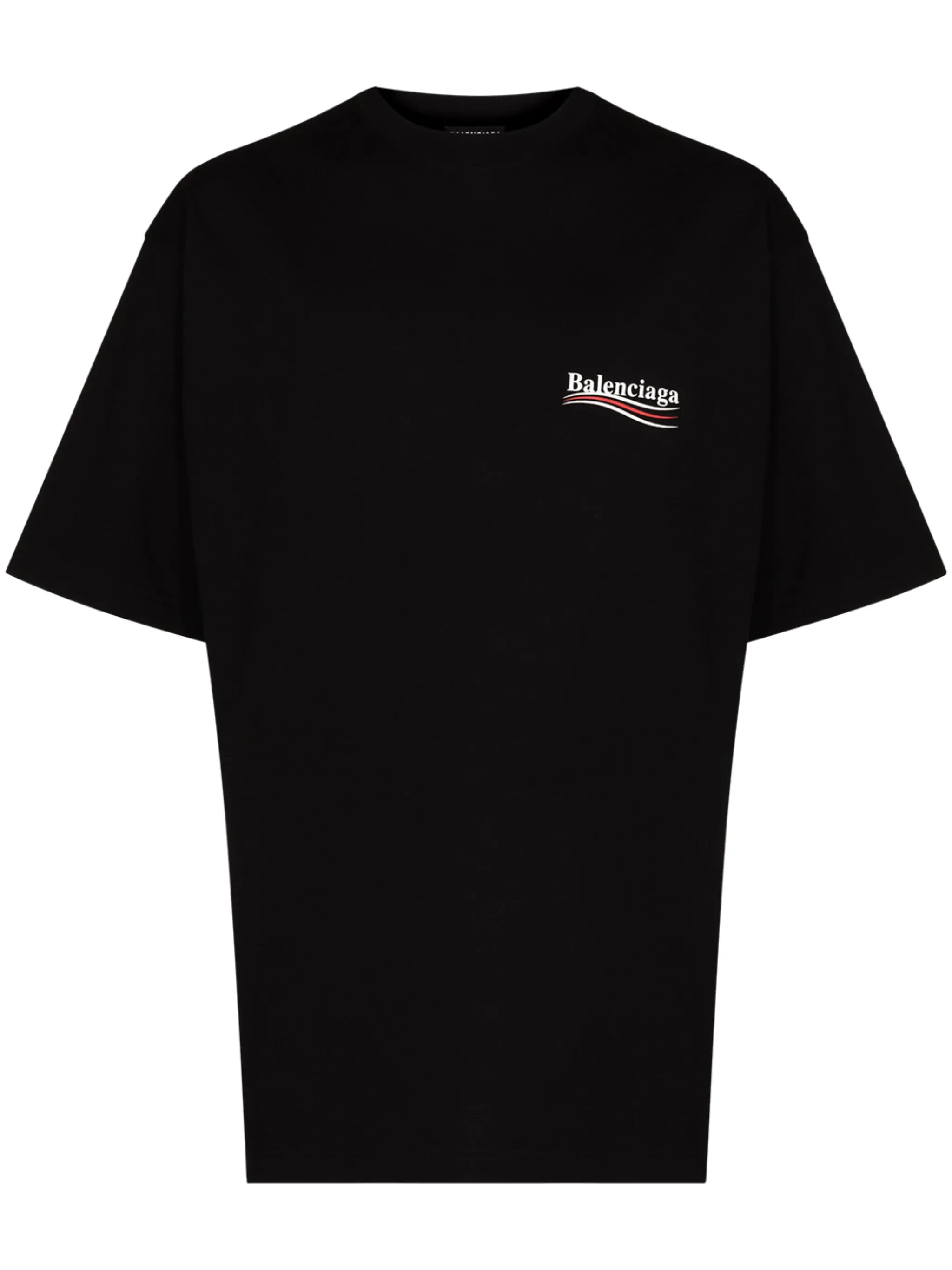 oversized Political Campaign print T-shirt