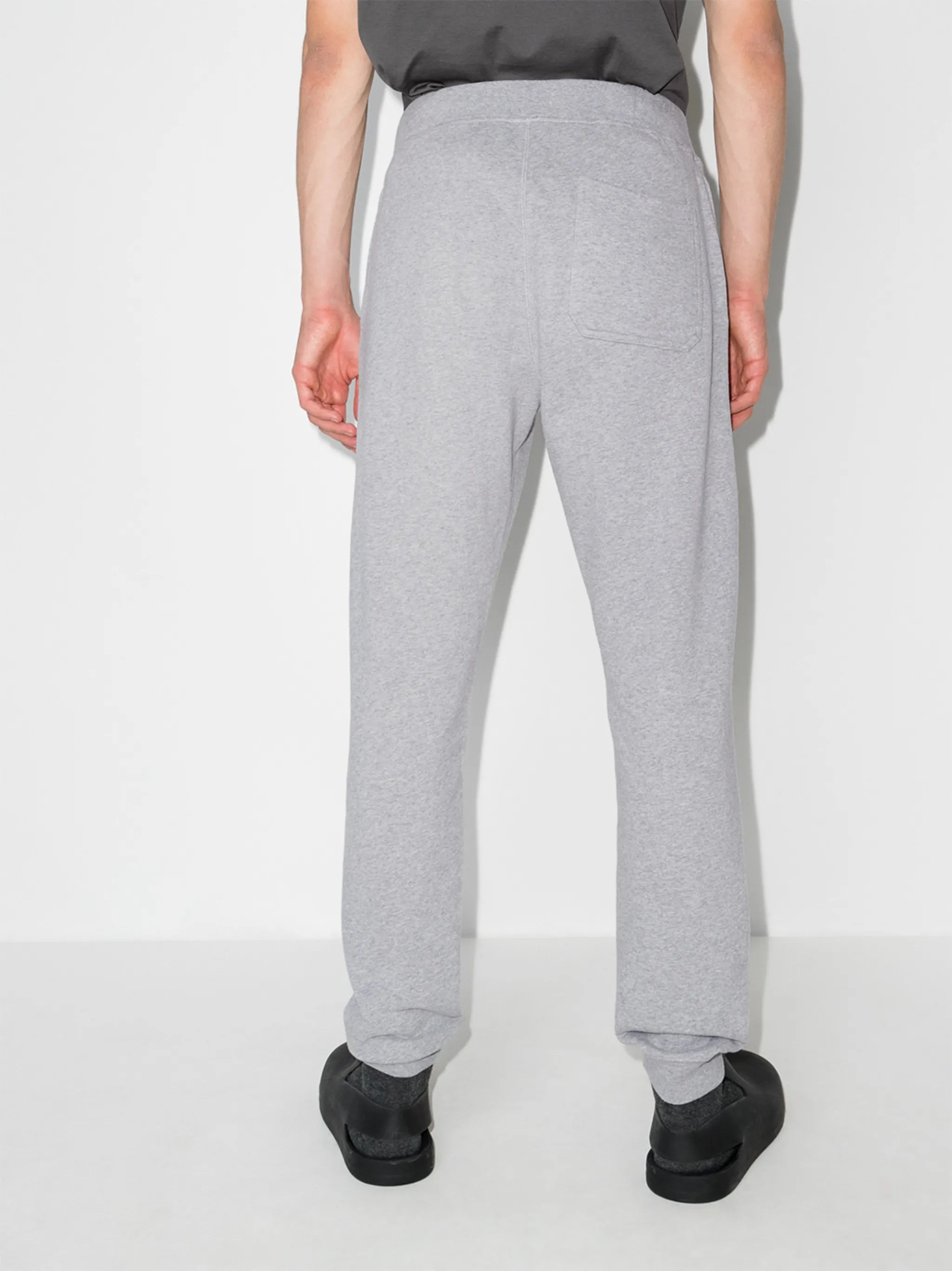 cotton tapered track pants