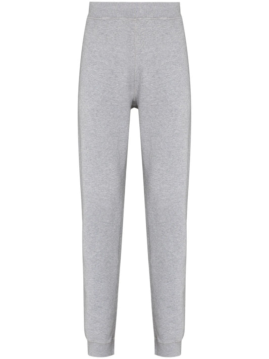 cotton tapered track pants