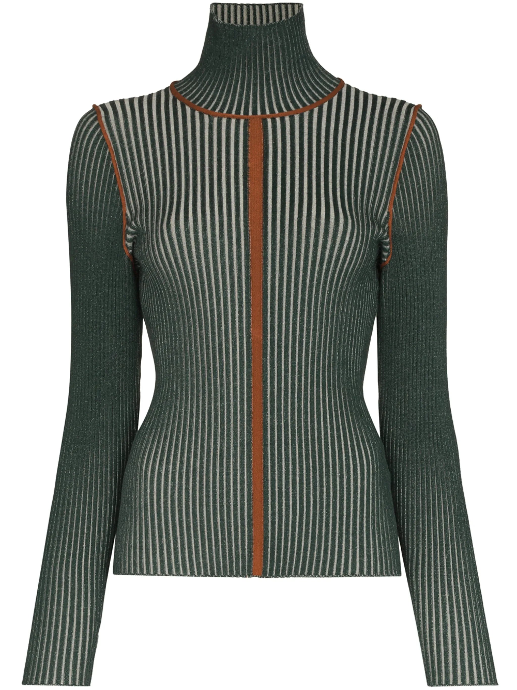 Push high neck jumper